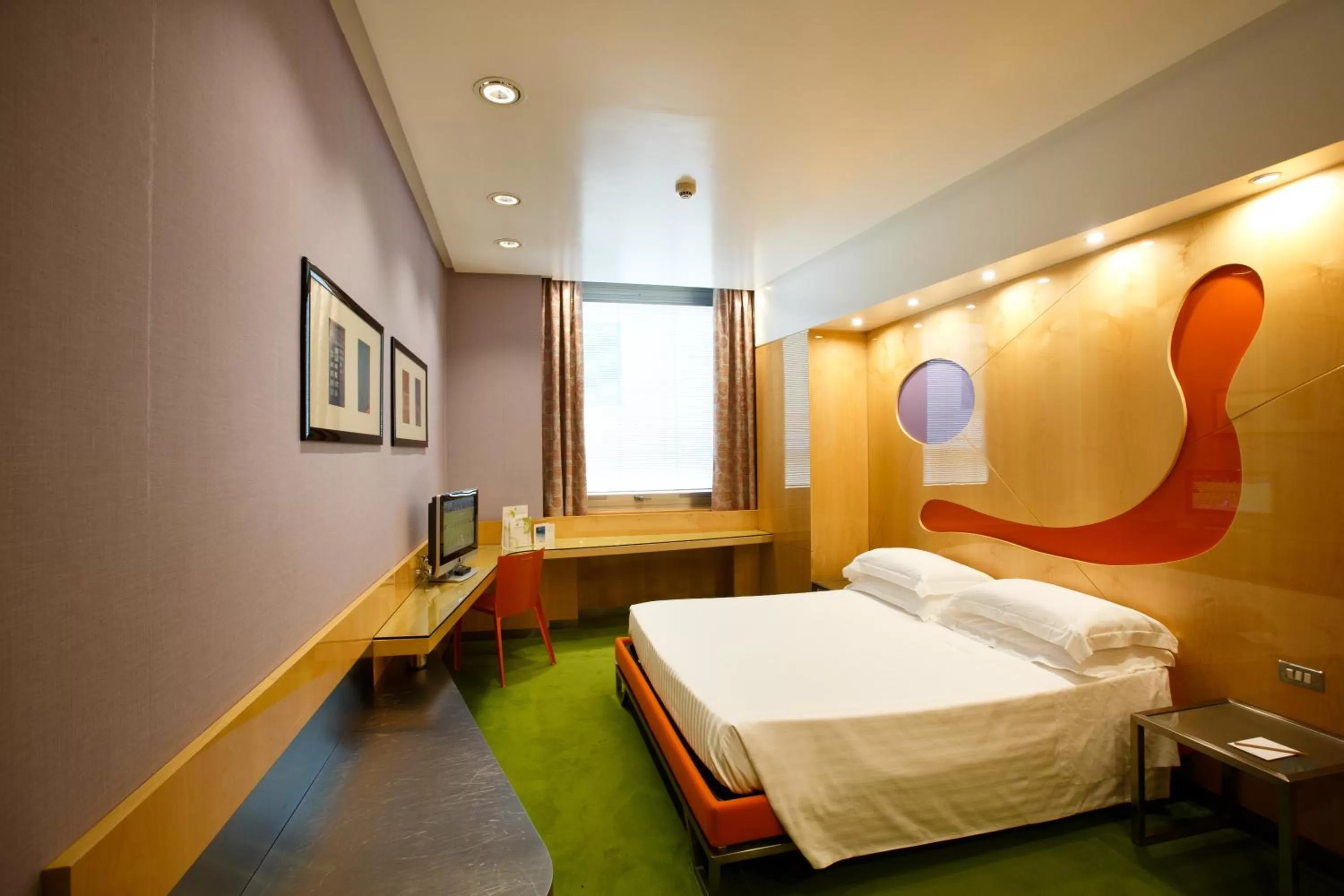 Bedroom, Bed in Albani Hotel Roma