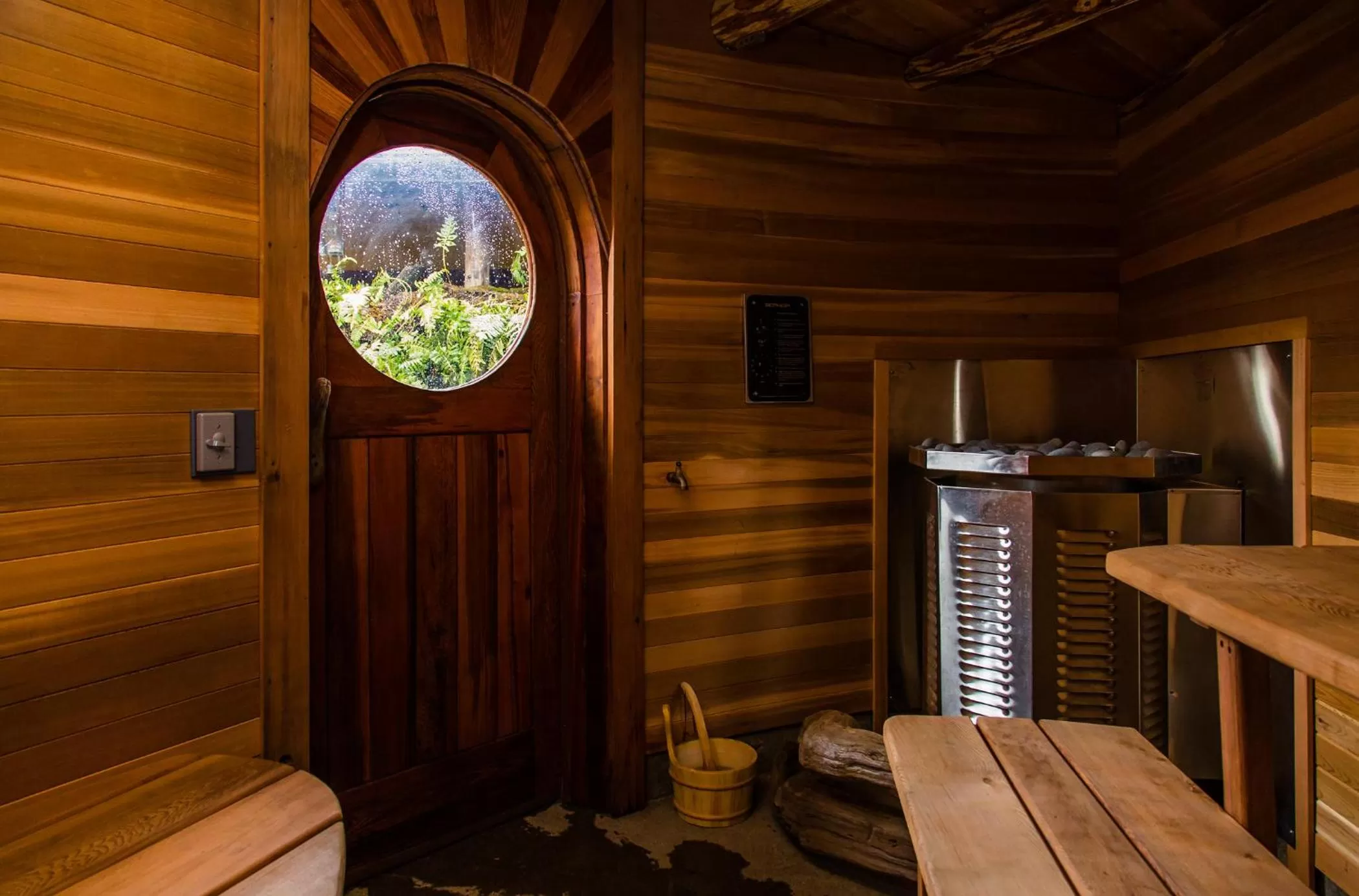 Sauna in The Front Porch Hidden Oasis
