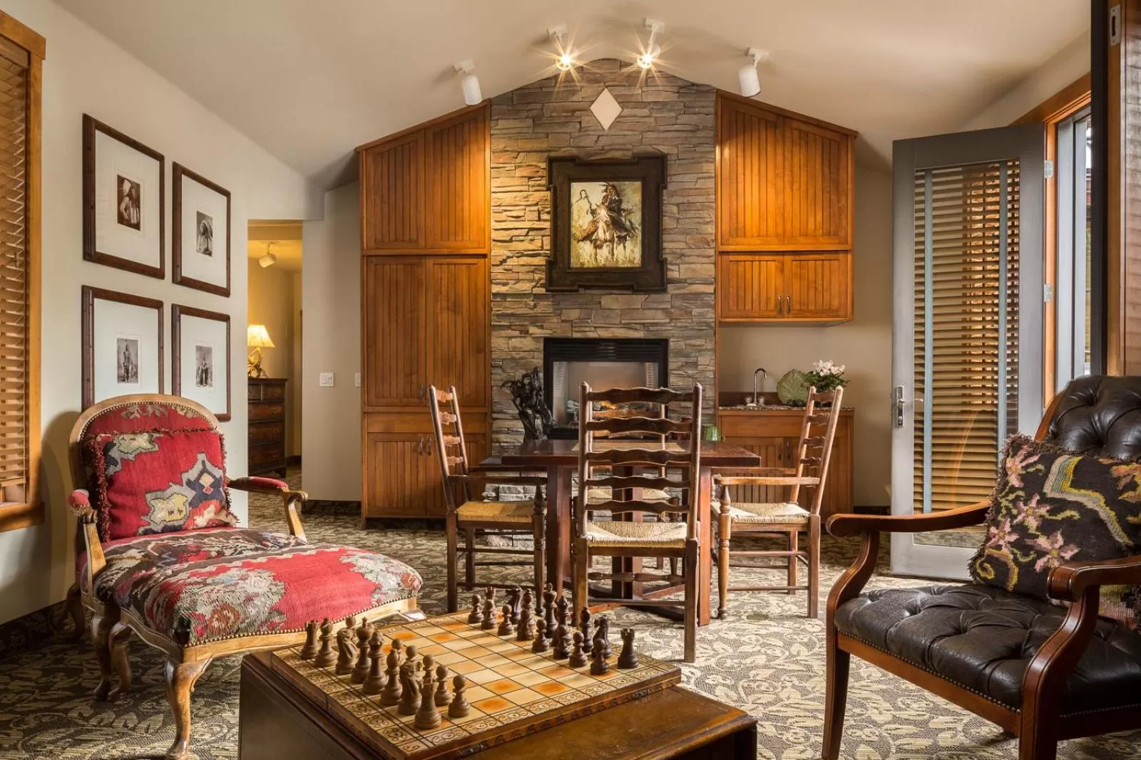 Dining area in The Hotel Telluride