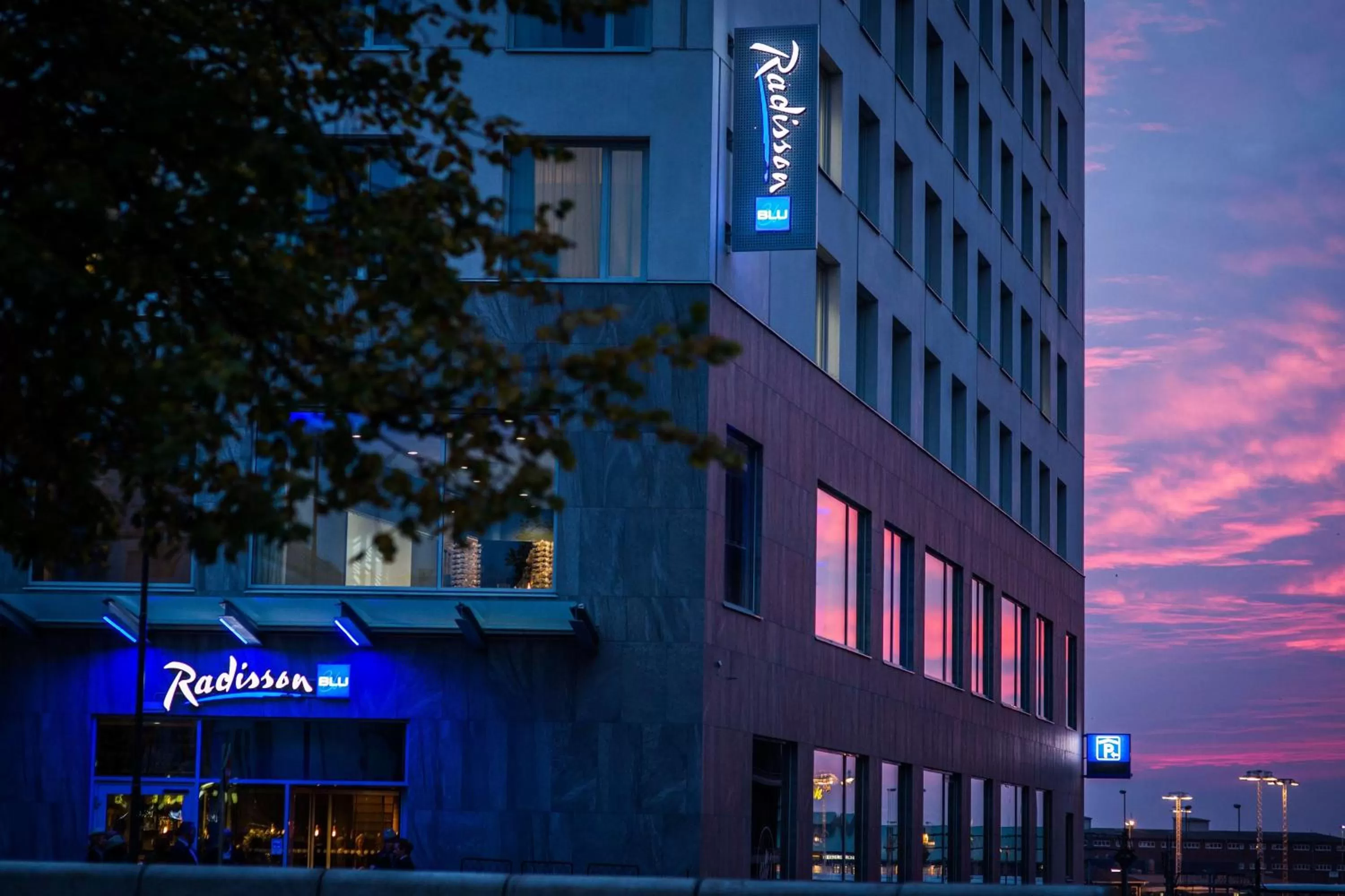 Property building in Radisson Blu Metropol Helsingborg