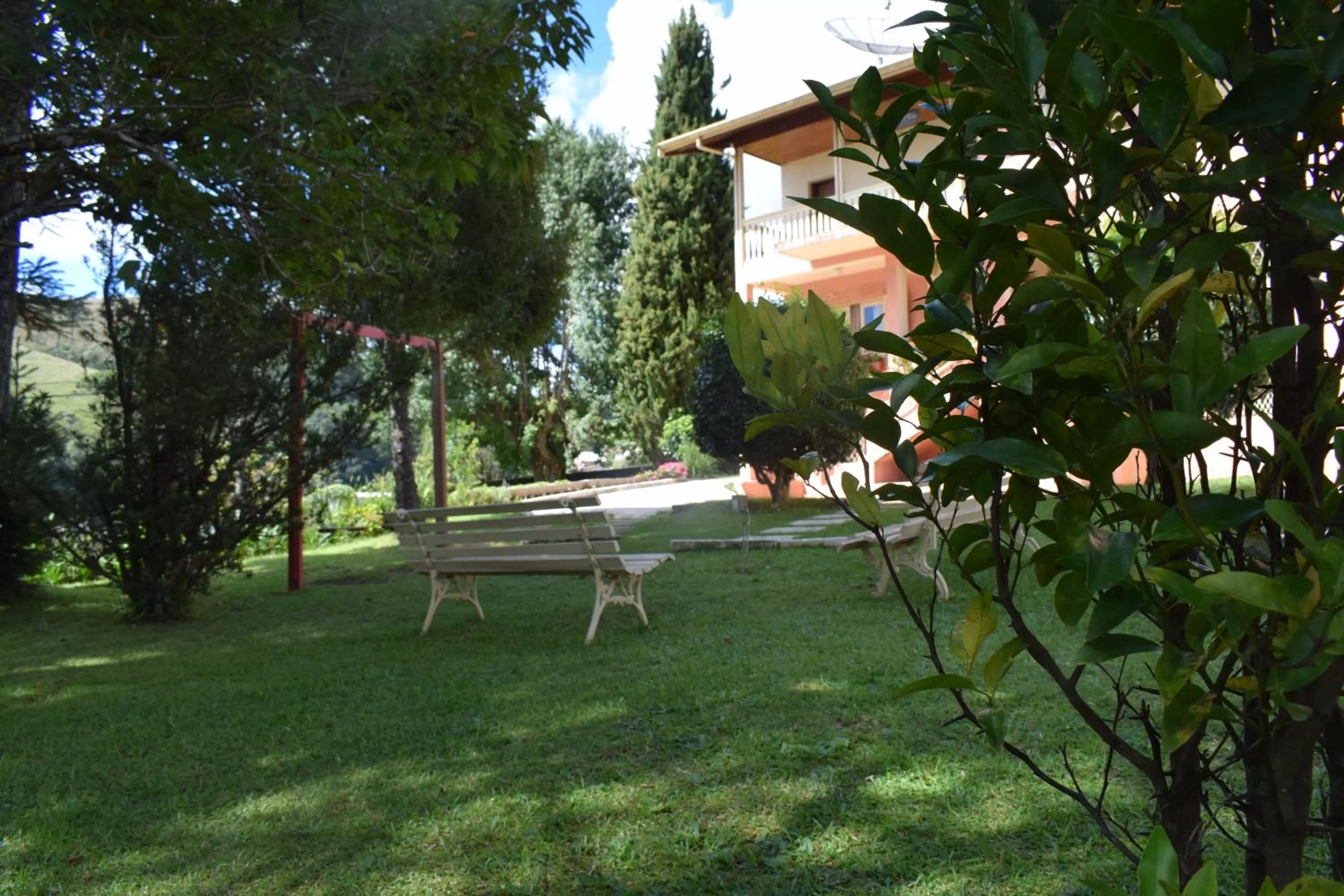 Garden in Pousada Curumi
