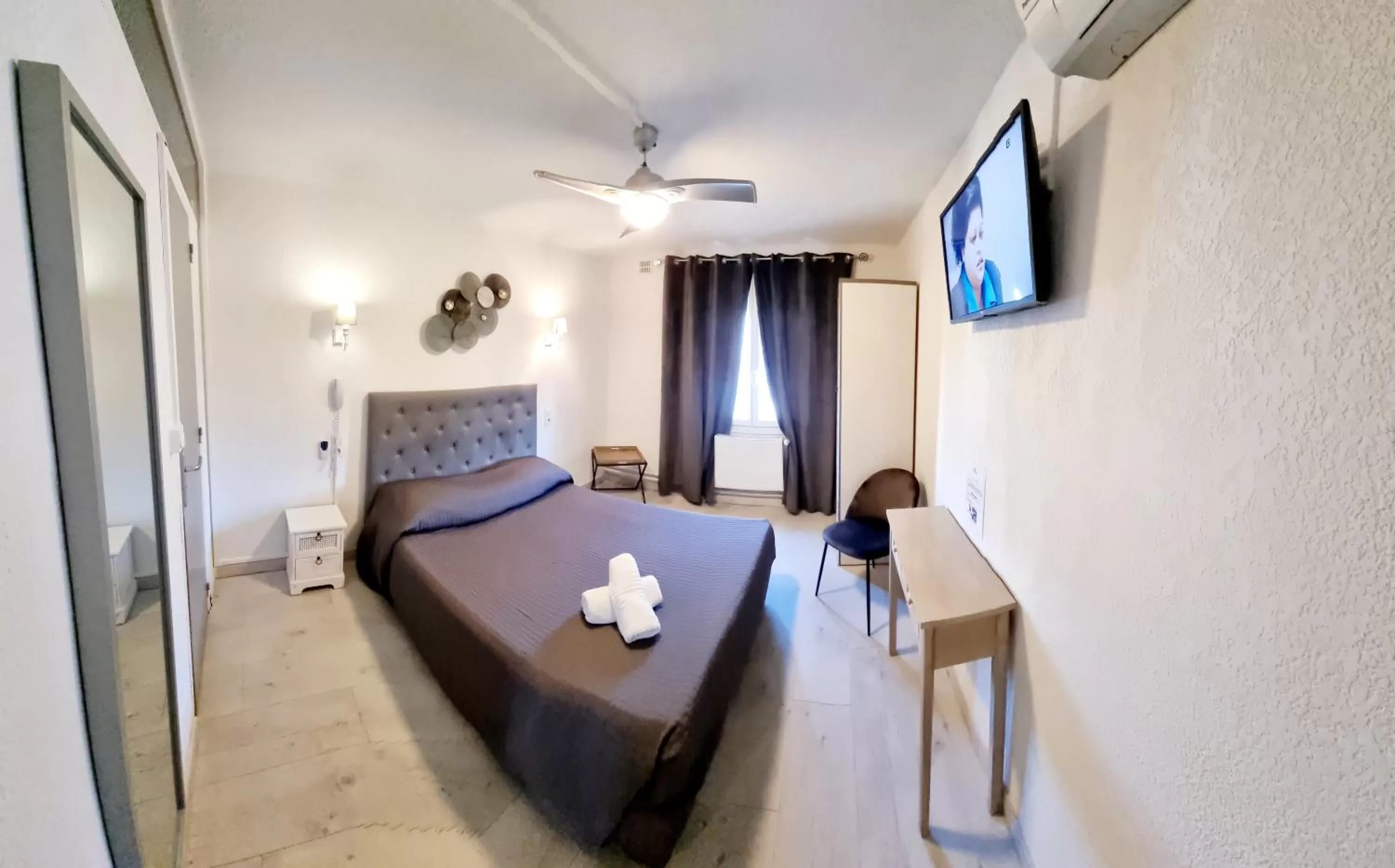 Bed in Hôtel restaurant et pension soirée étape Bel Air