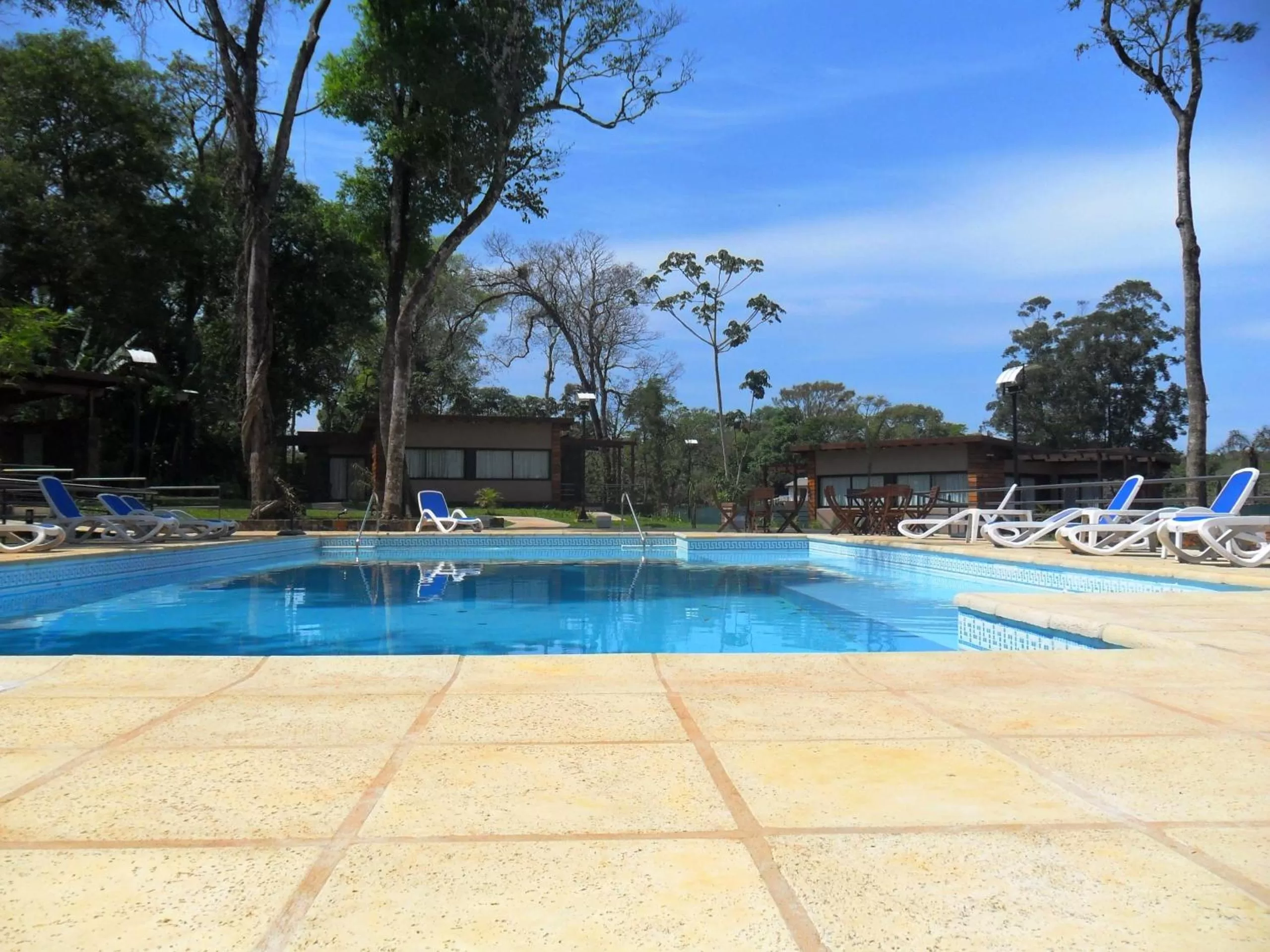 Swimming pool in Gran Hotel Tourbillon & Lodge