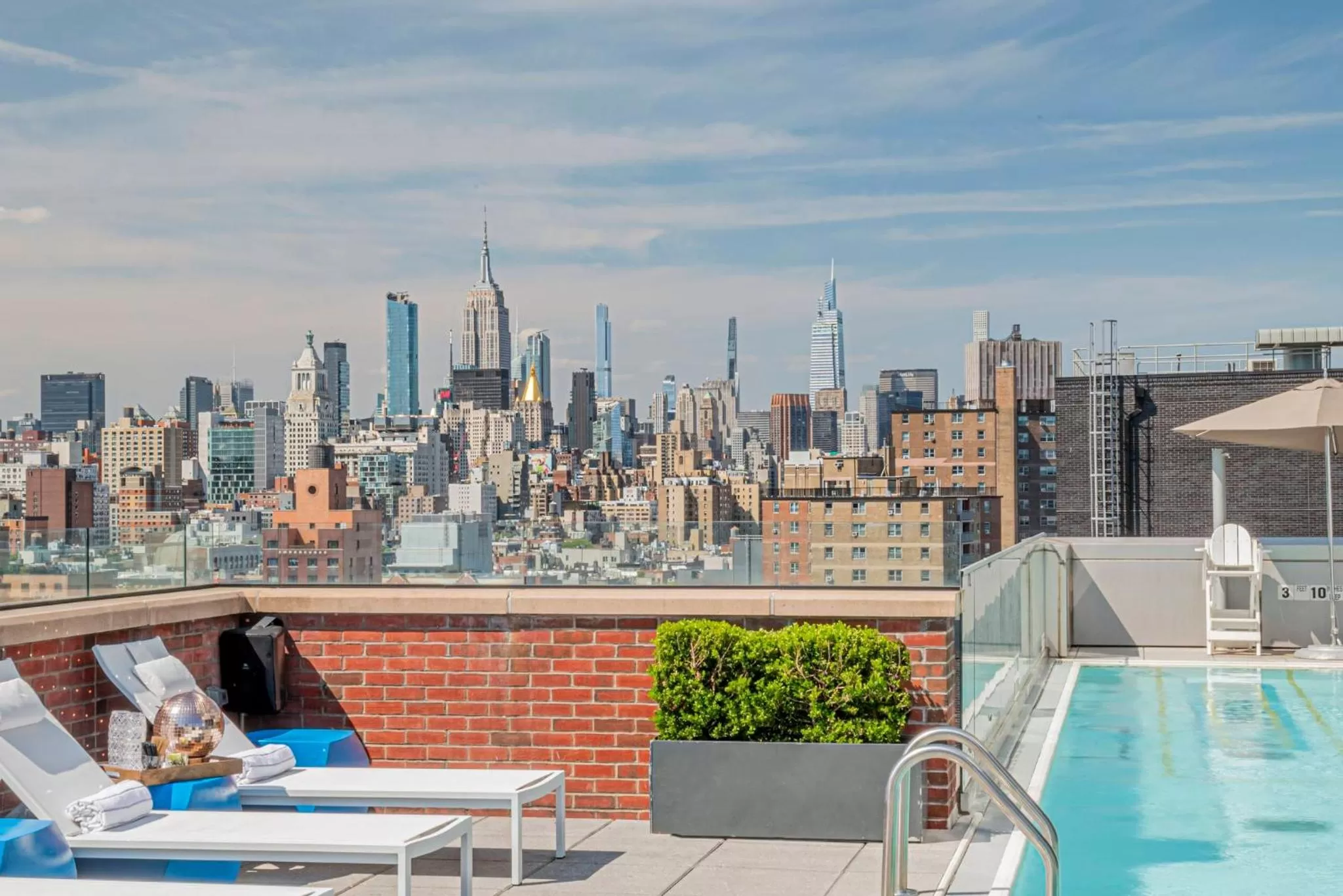 Swimming pool in Hotel Indigo Lower East Side New York by IHG