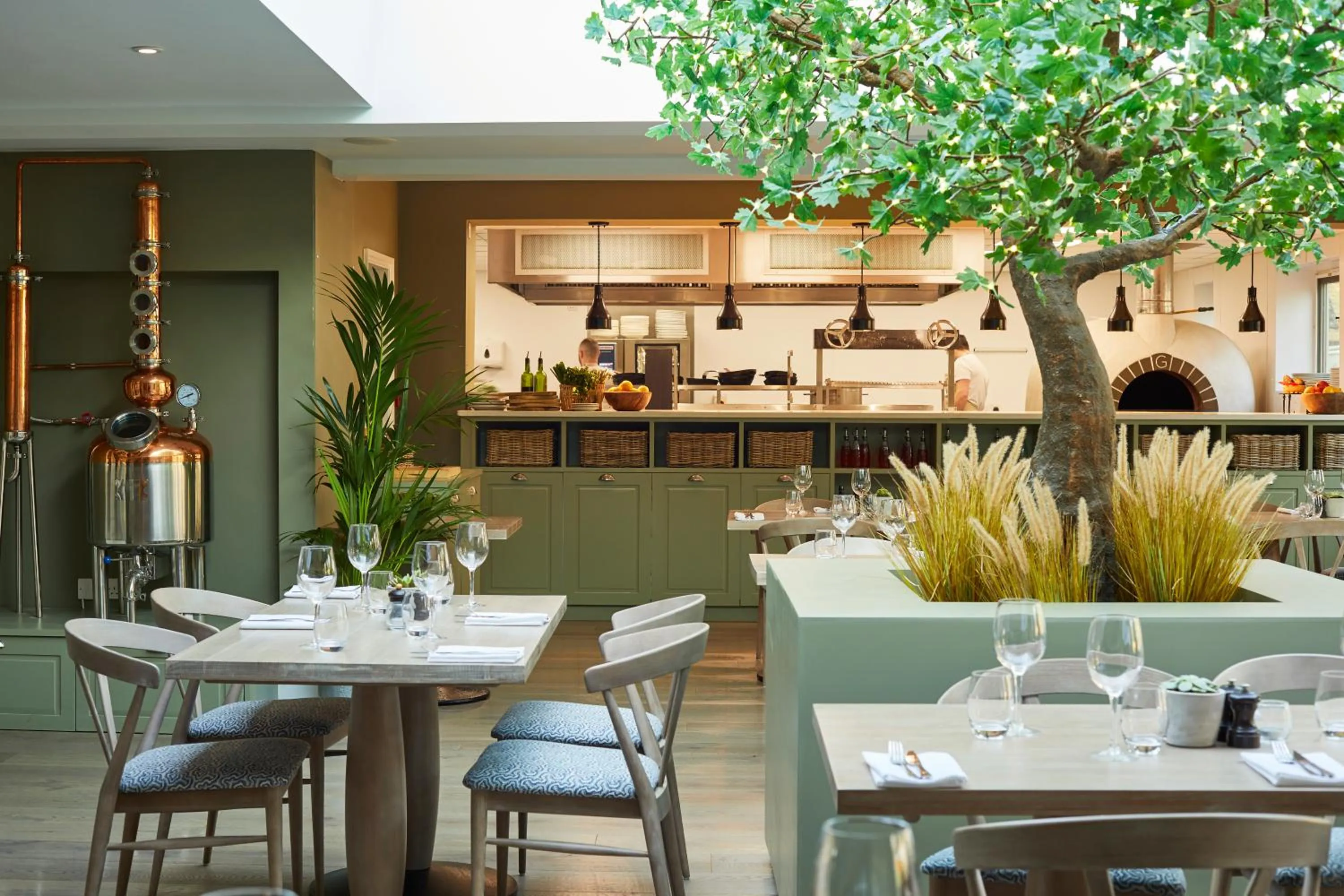 Restaurant/places to eat in The Royal Oak, Yattendon