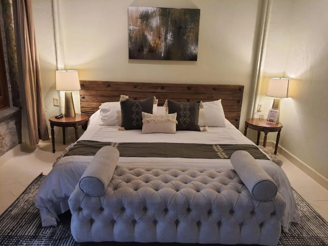 Bedroom, Bed in Mansion San Miguel