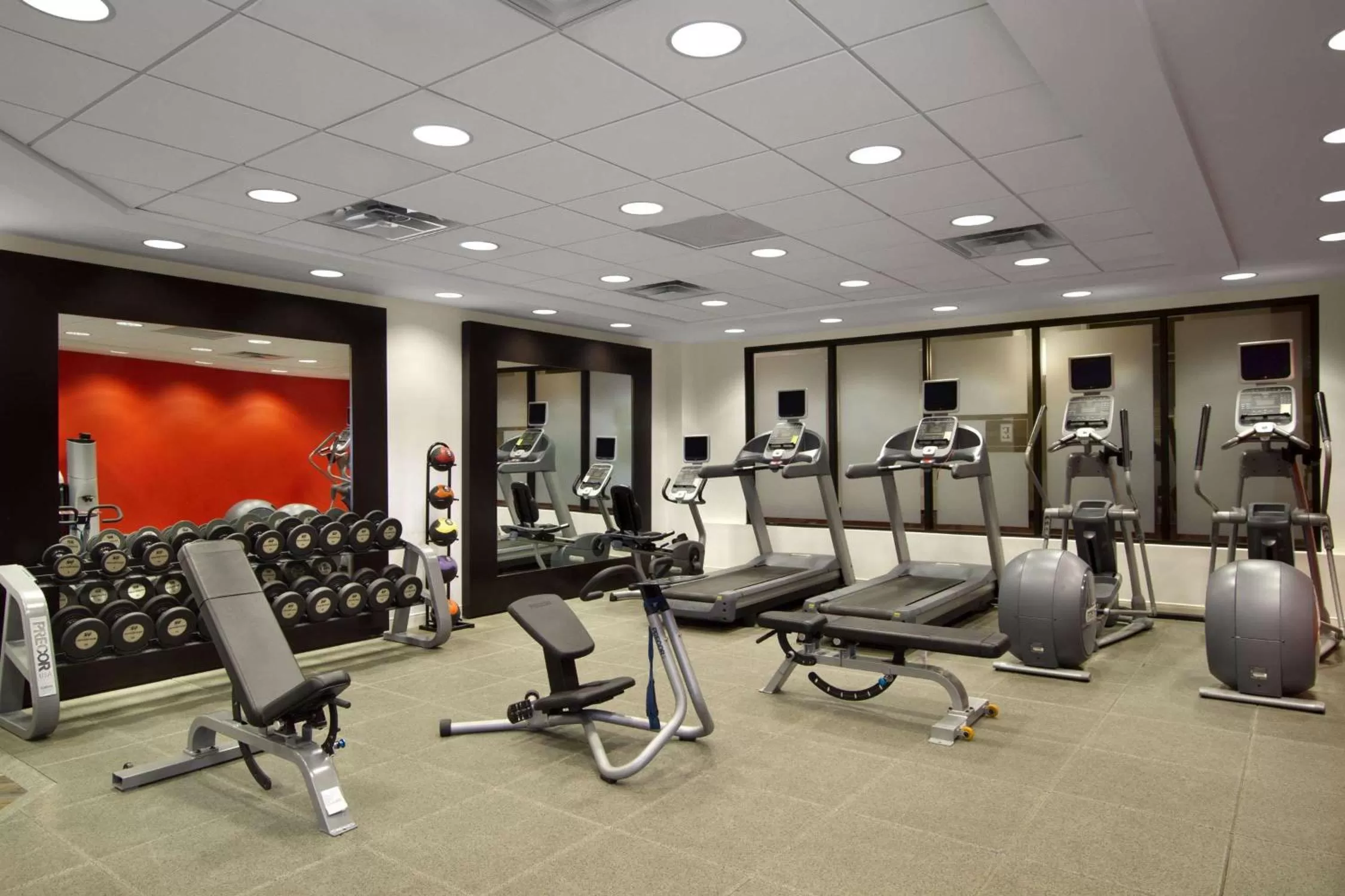 Fitness centre/facilities in Embassy Suites by Hilton Detroit Metro Airport