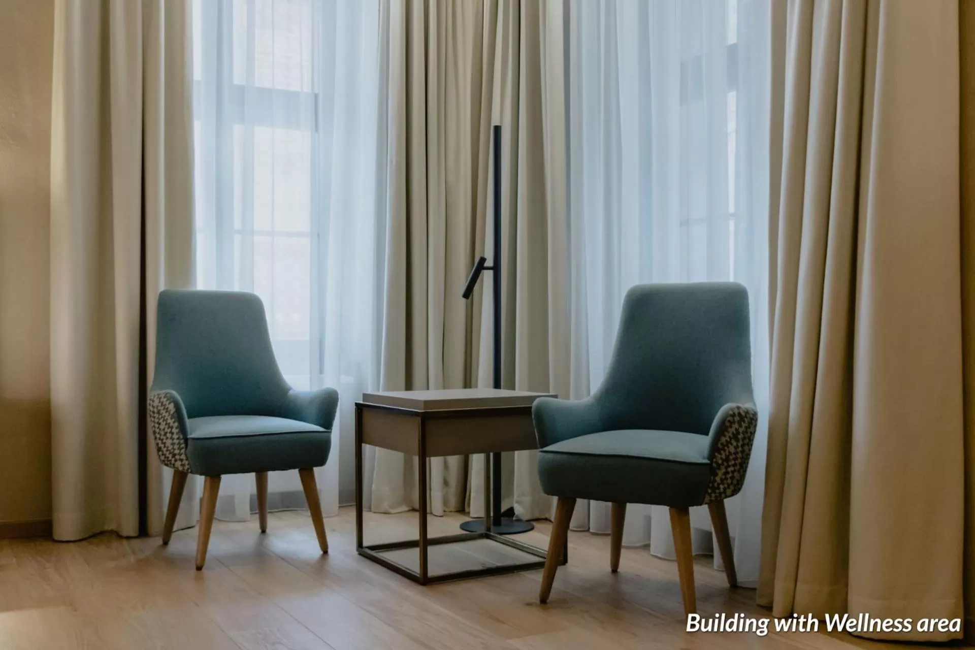 Seating area in Hotel Spichrz