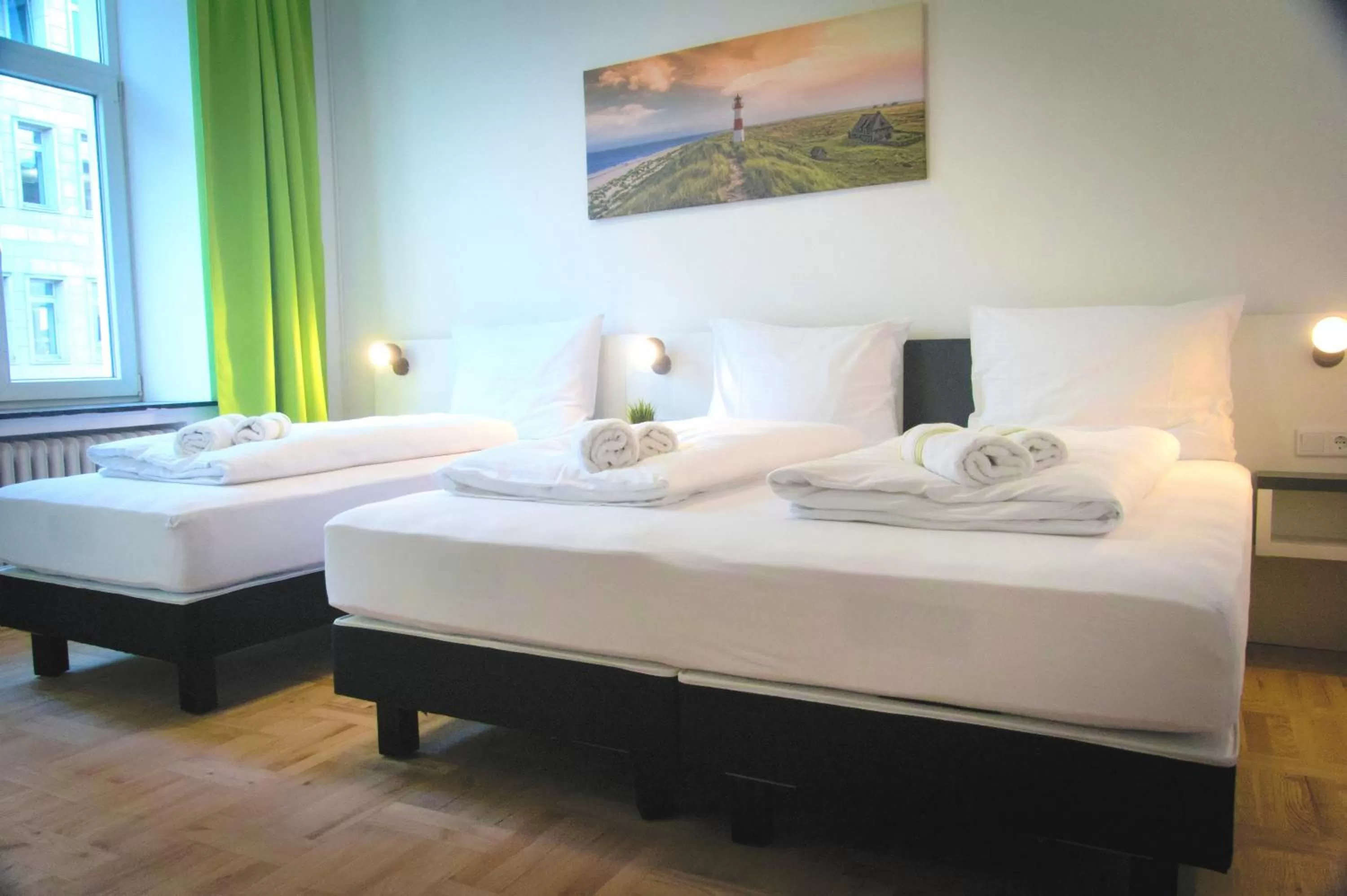 Bed in bestprice Hotel Aachen Hauptbahnhof