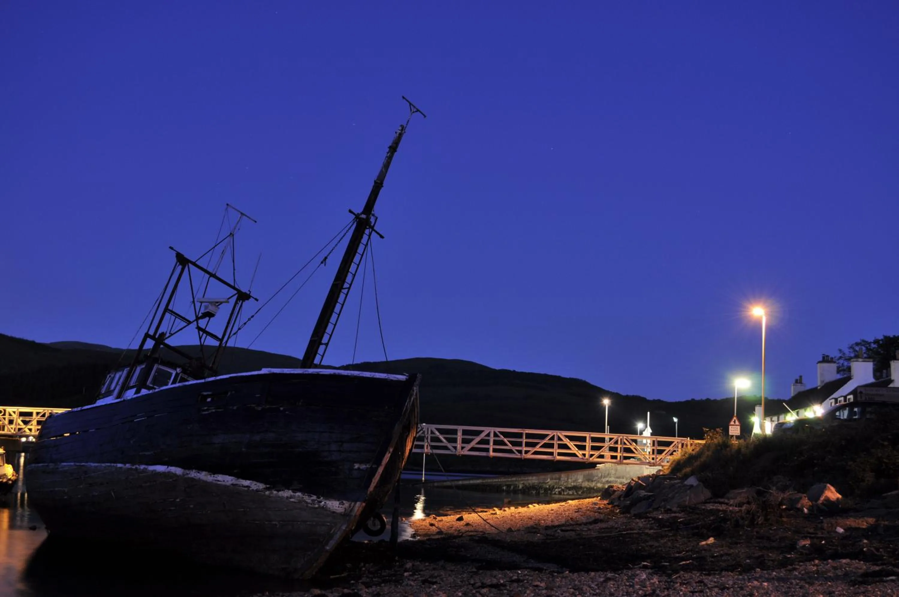Night in Inn at Ardgour