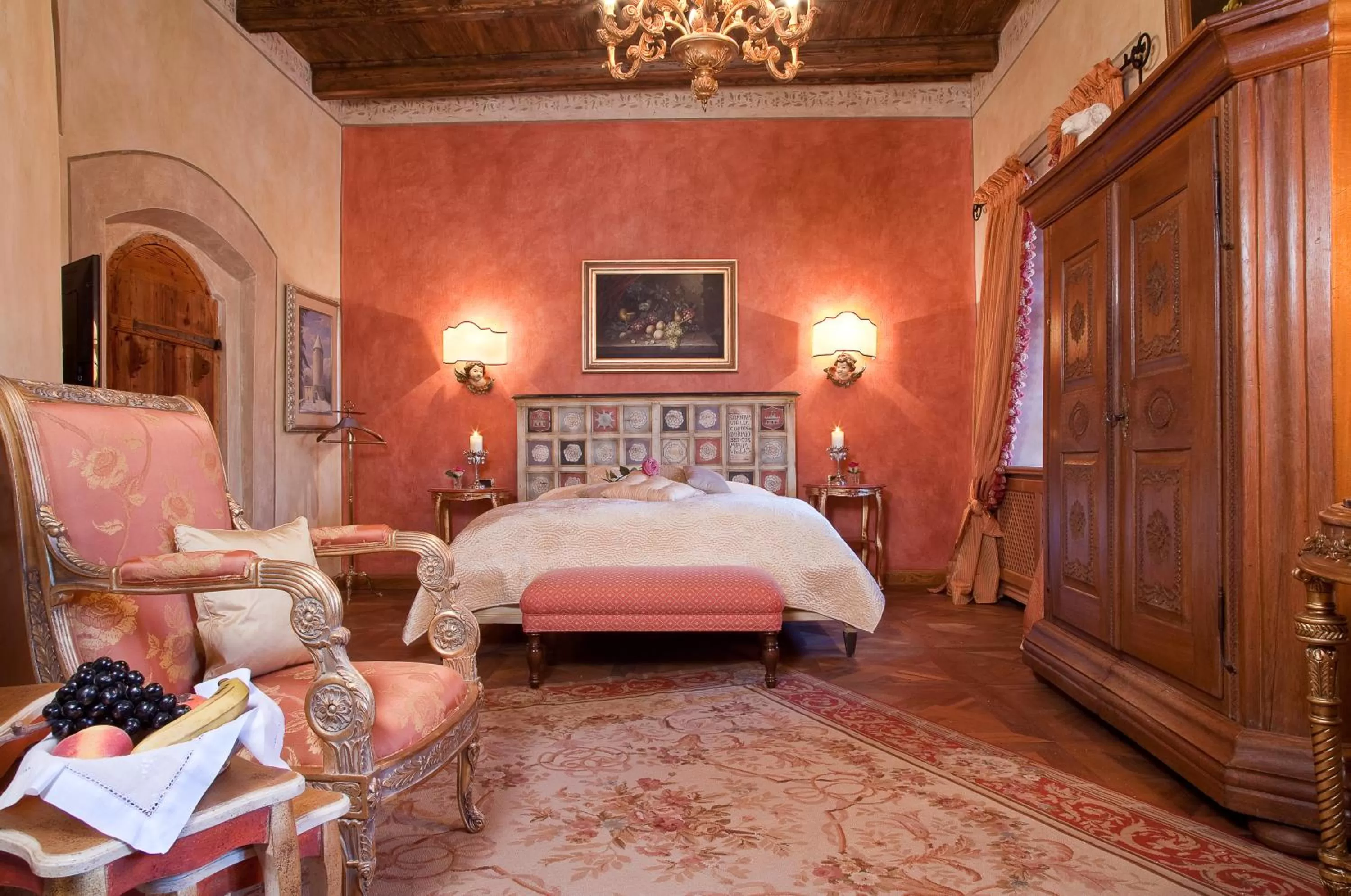 Bed in Schloss Matzen