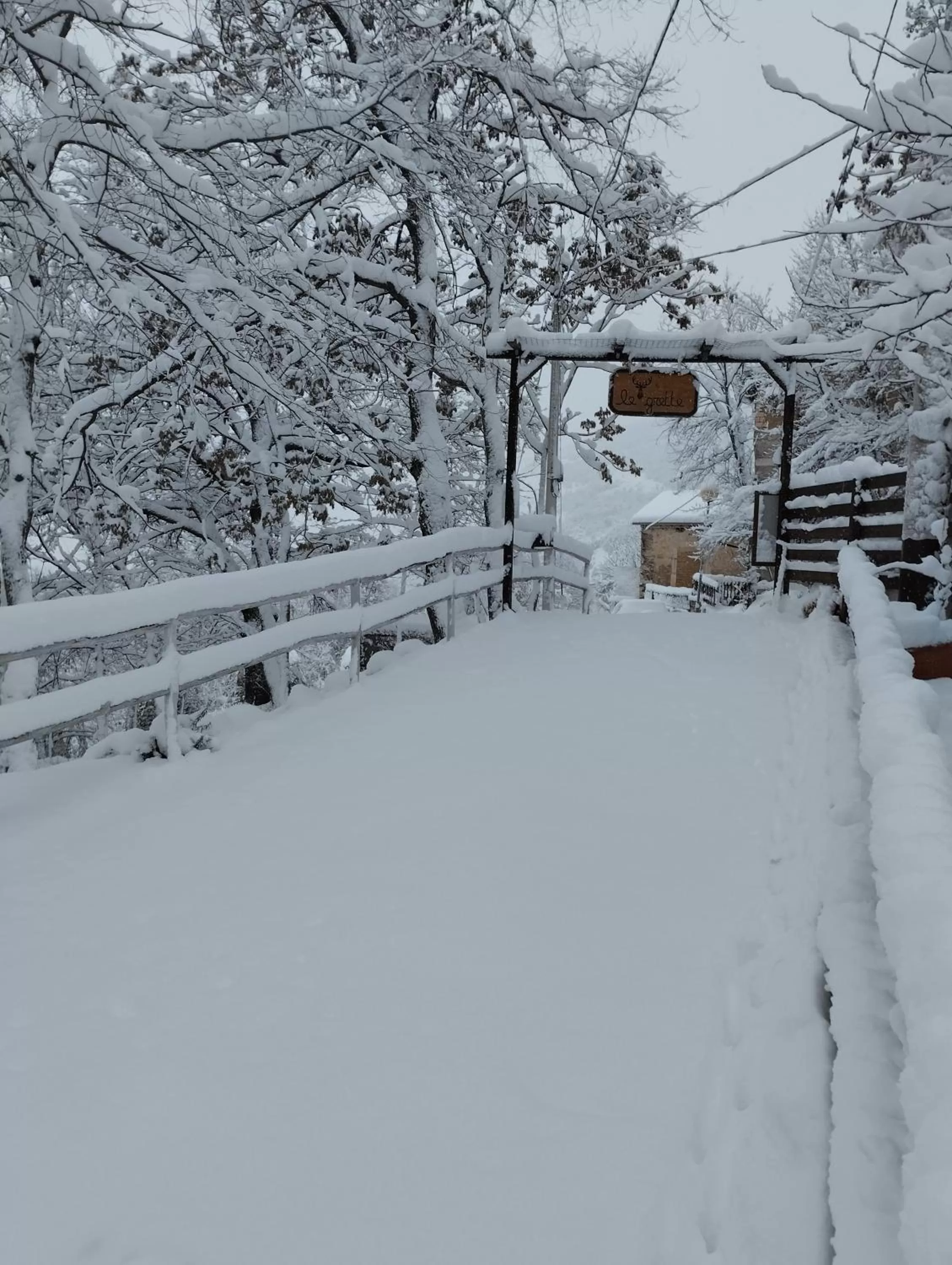 Winter in B&B LE GRETTE