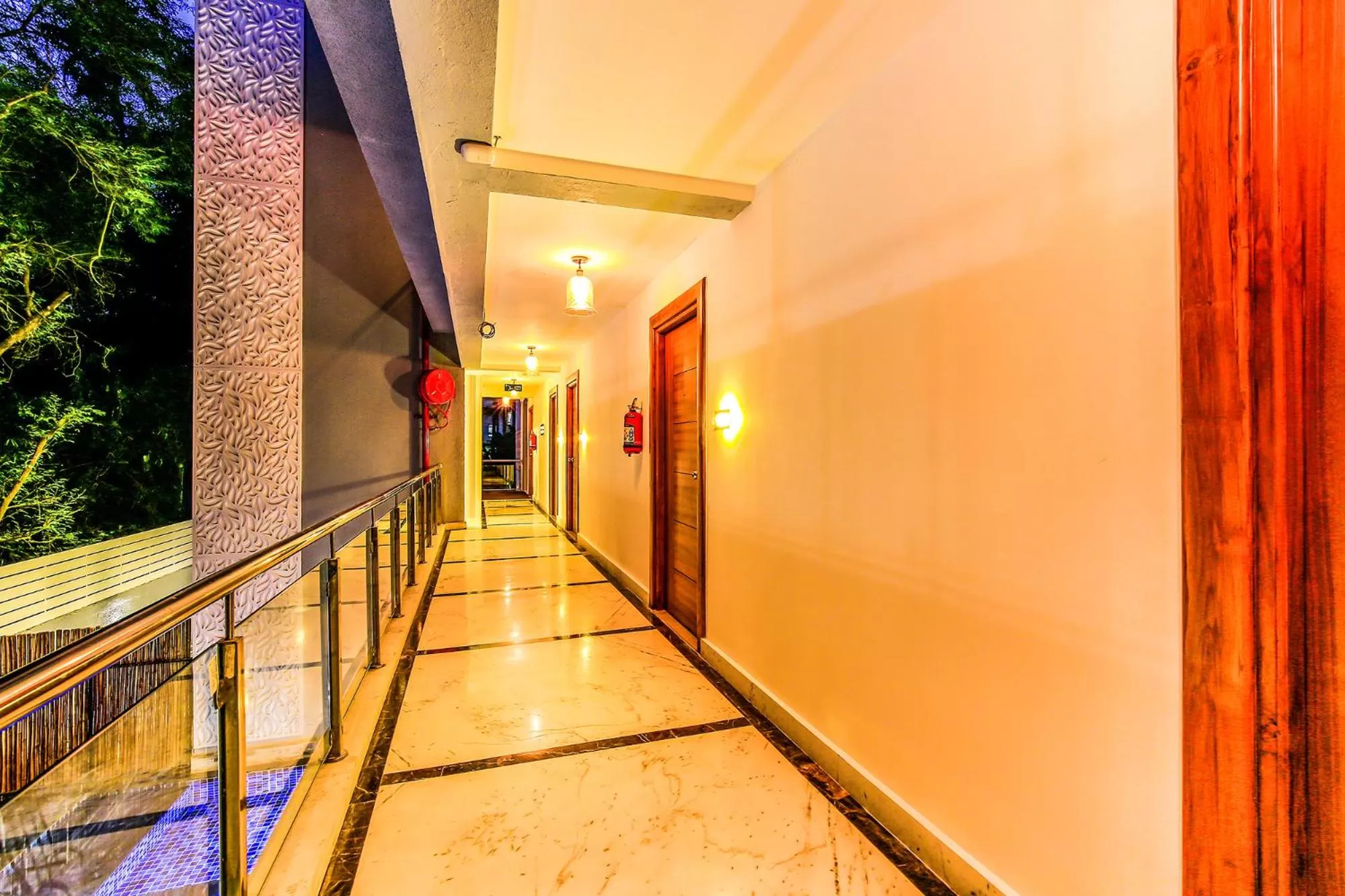 Balcony/Terrace in FabHotel Casa Kiara With Pool Side Bar - Nr Calangute Beach