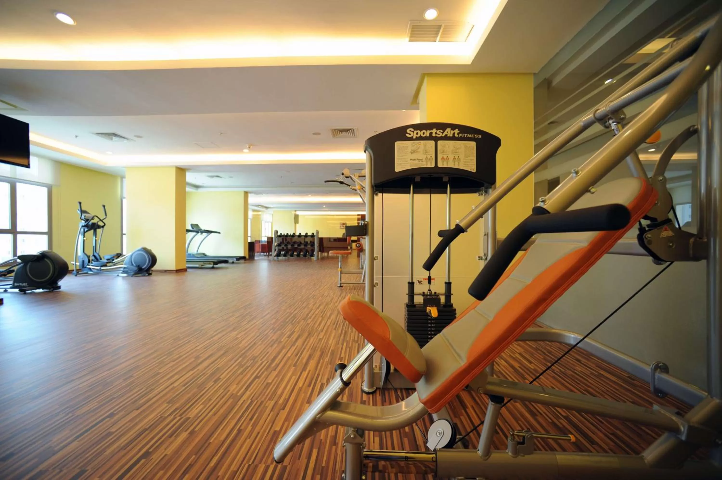 Fitness centre/facilities in Best Western Plus Mahboula