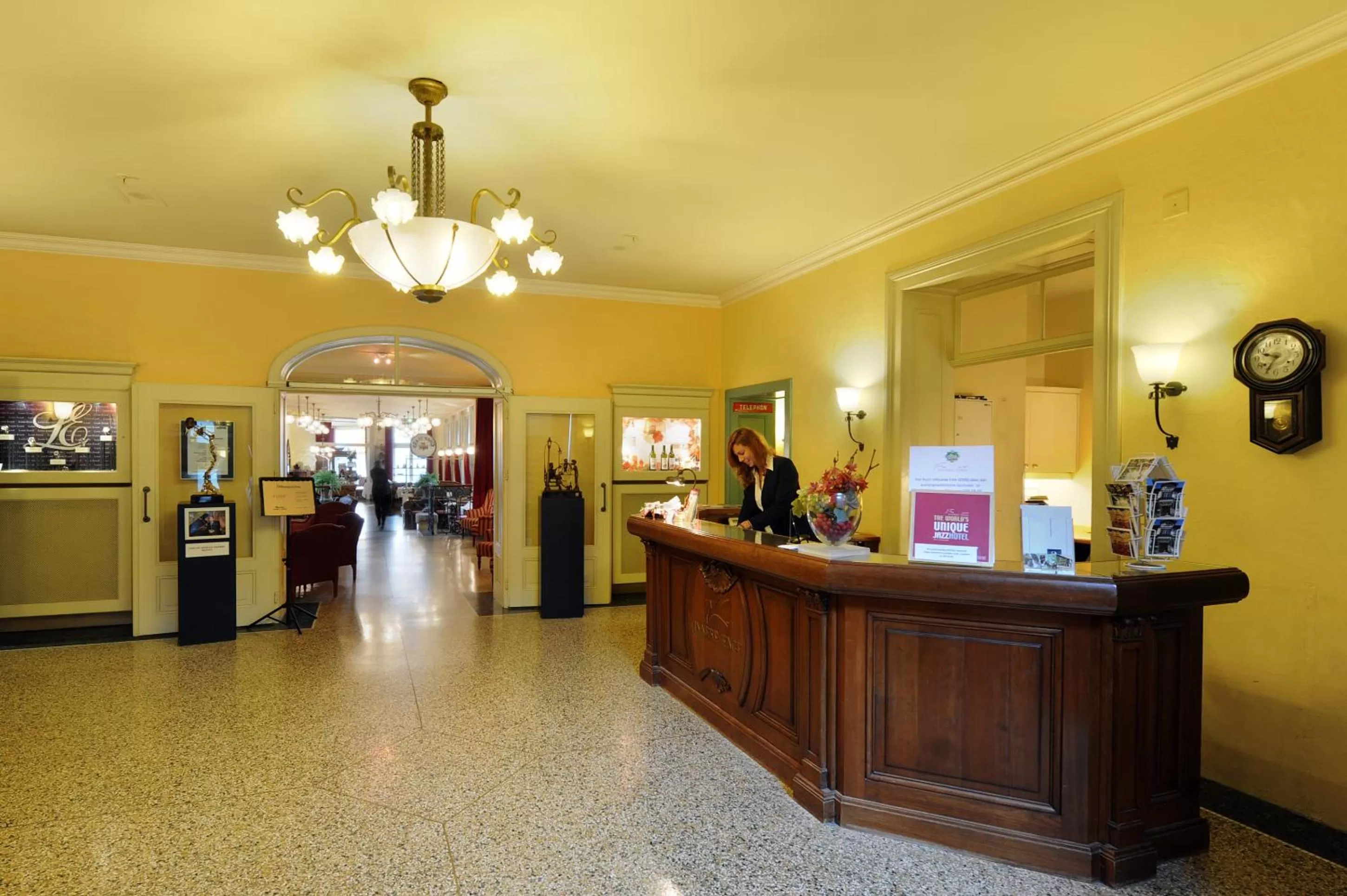 Lobby or reception in Unique Hotel Innere Enge