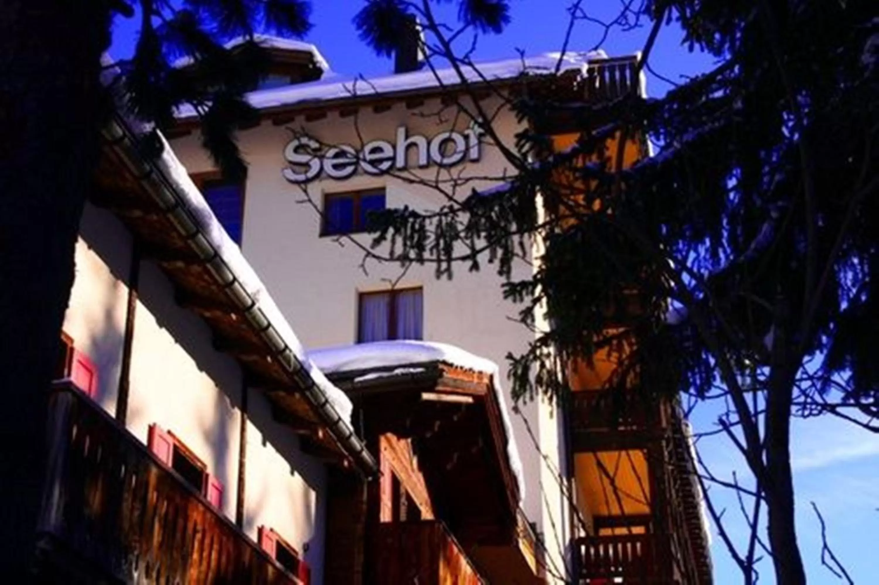 Property building in Hotel Seehof-Arosa