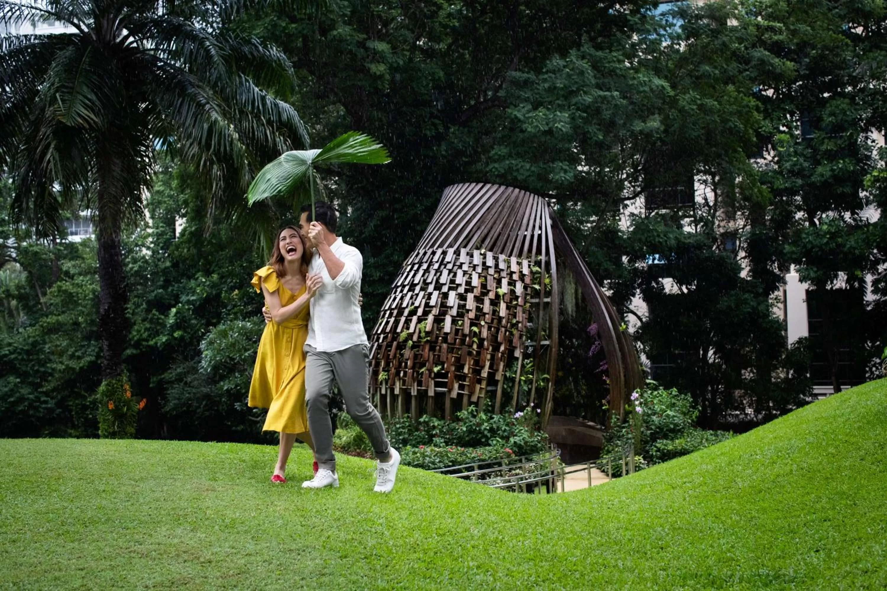 On site in Shangri-La Singapore