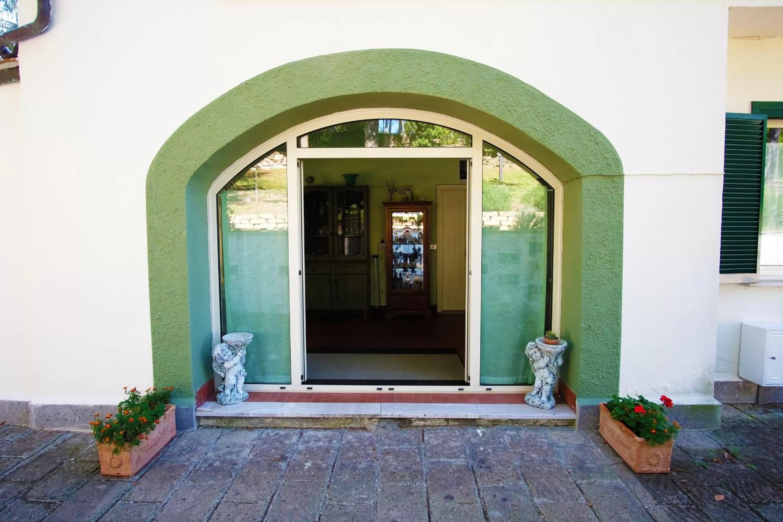 Patio in Bed and Breakfast Romantica Evasione