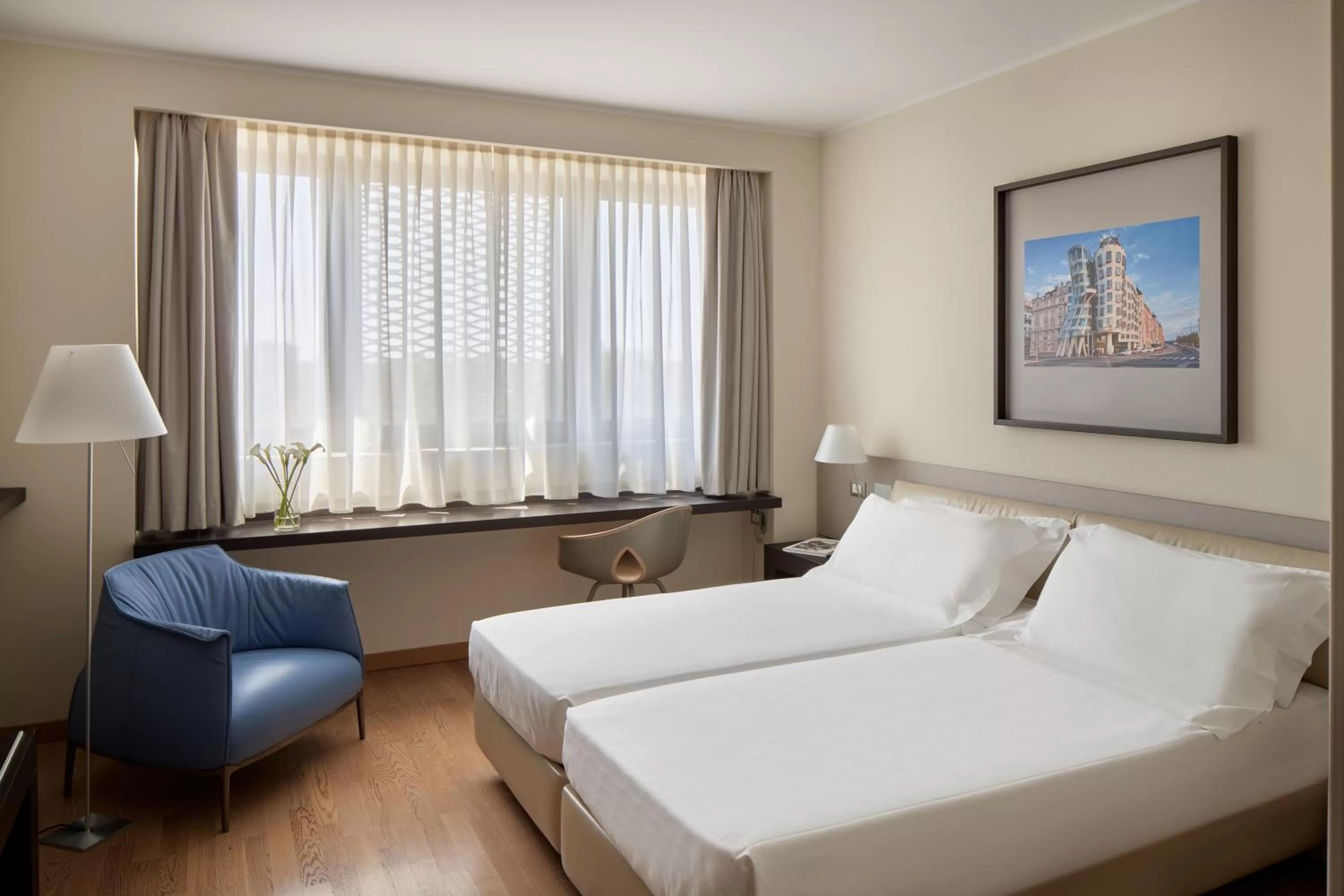 Bed in UNA Hotels Bologna Fiera