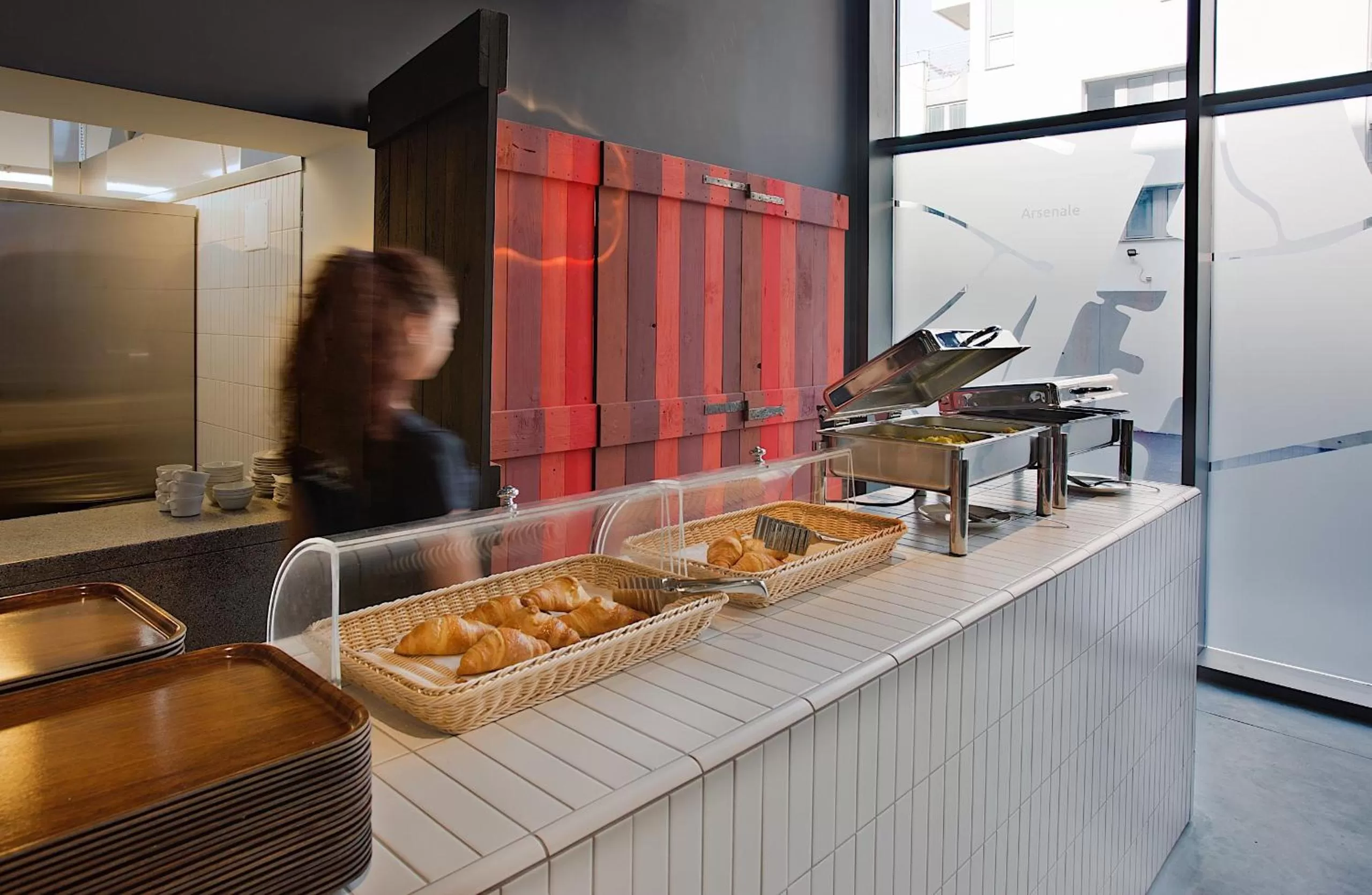 Breakfast in Anda Venice Hostel