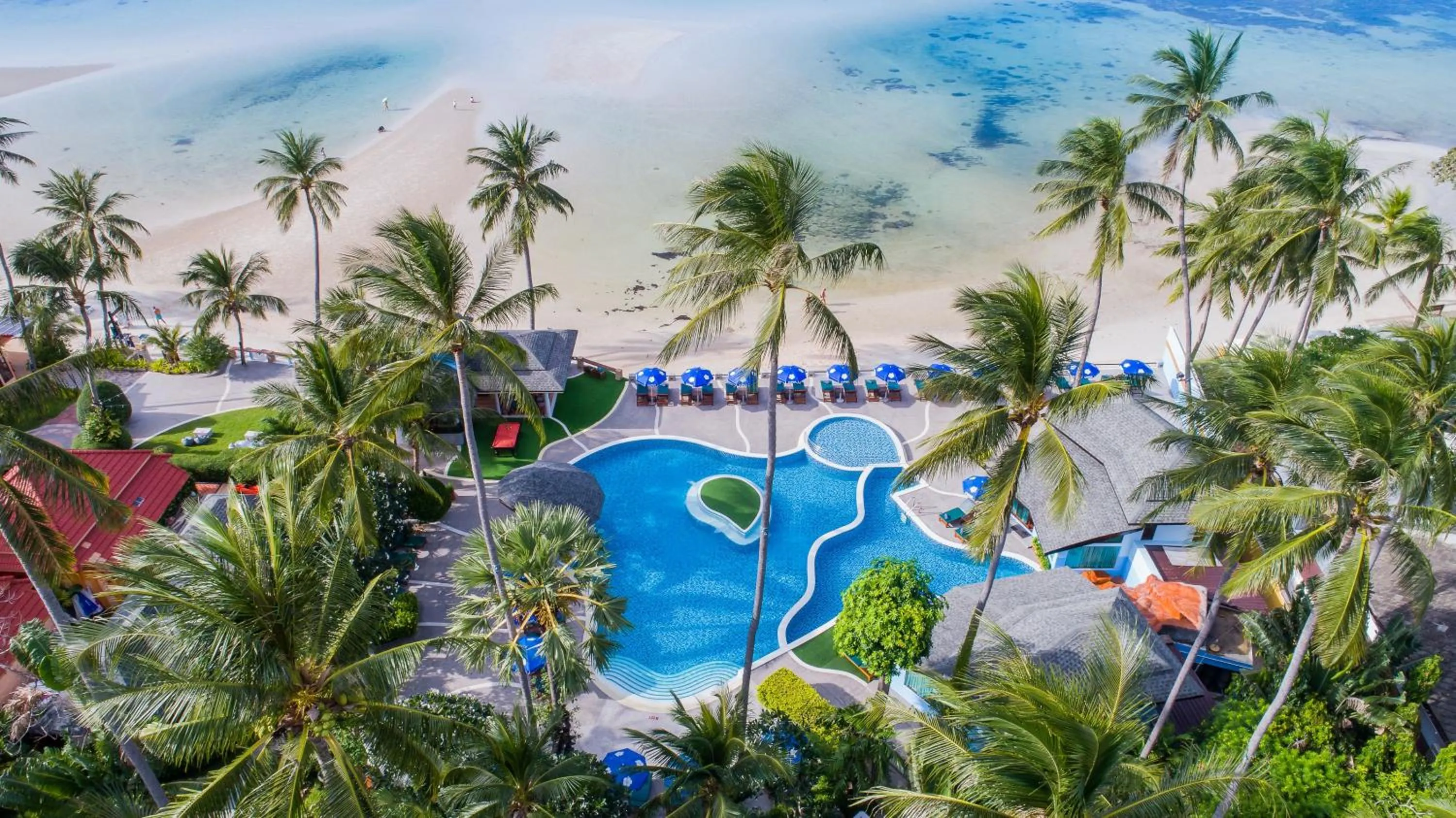 Bird's eye view in Chaba Cabana Beach Resort