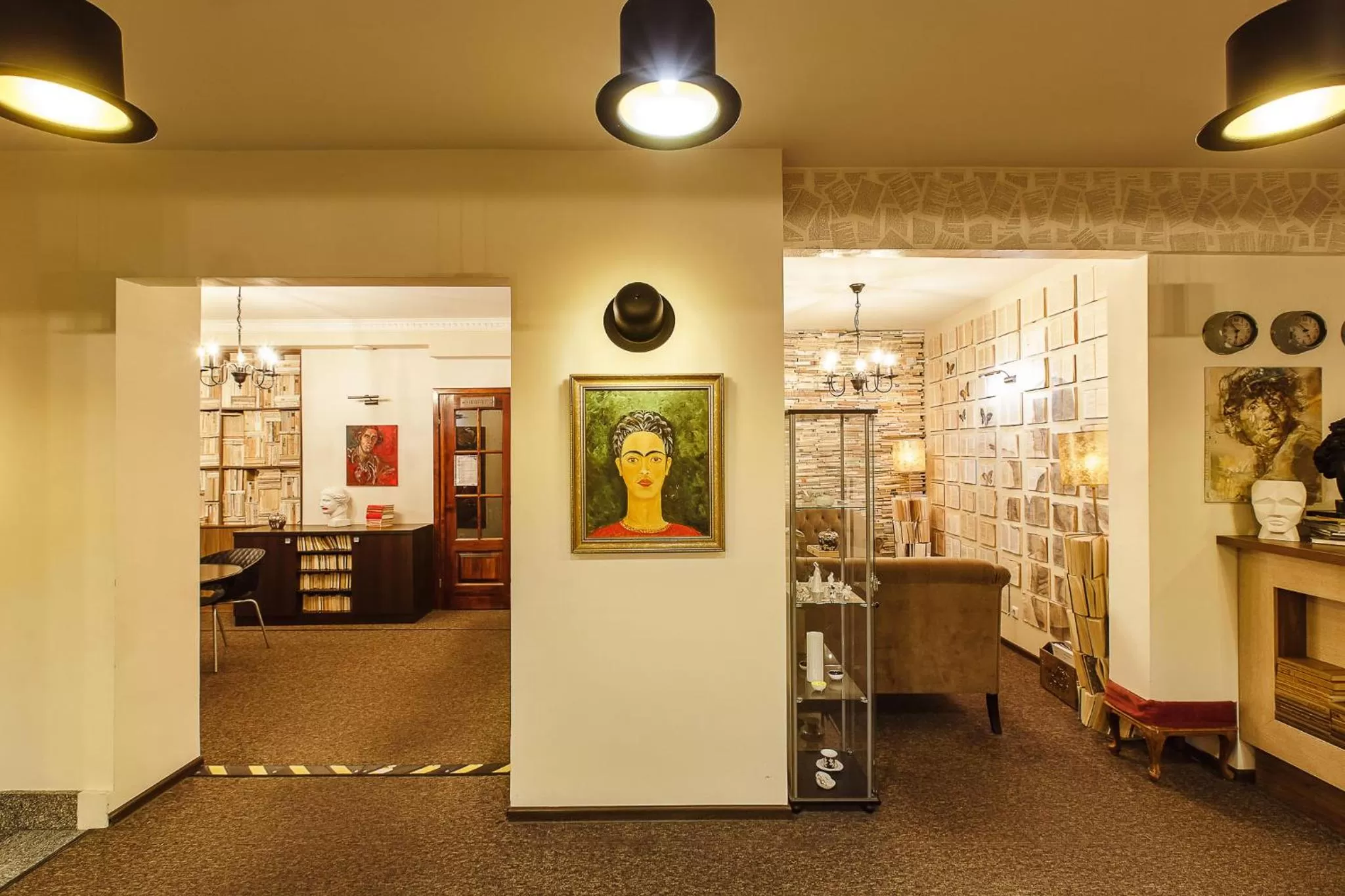 Lobby or reception in Old Town Hotel Bohema, Klaipėda