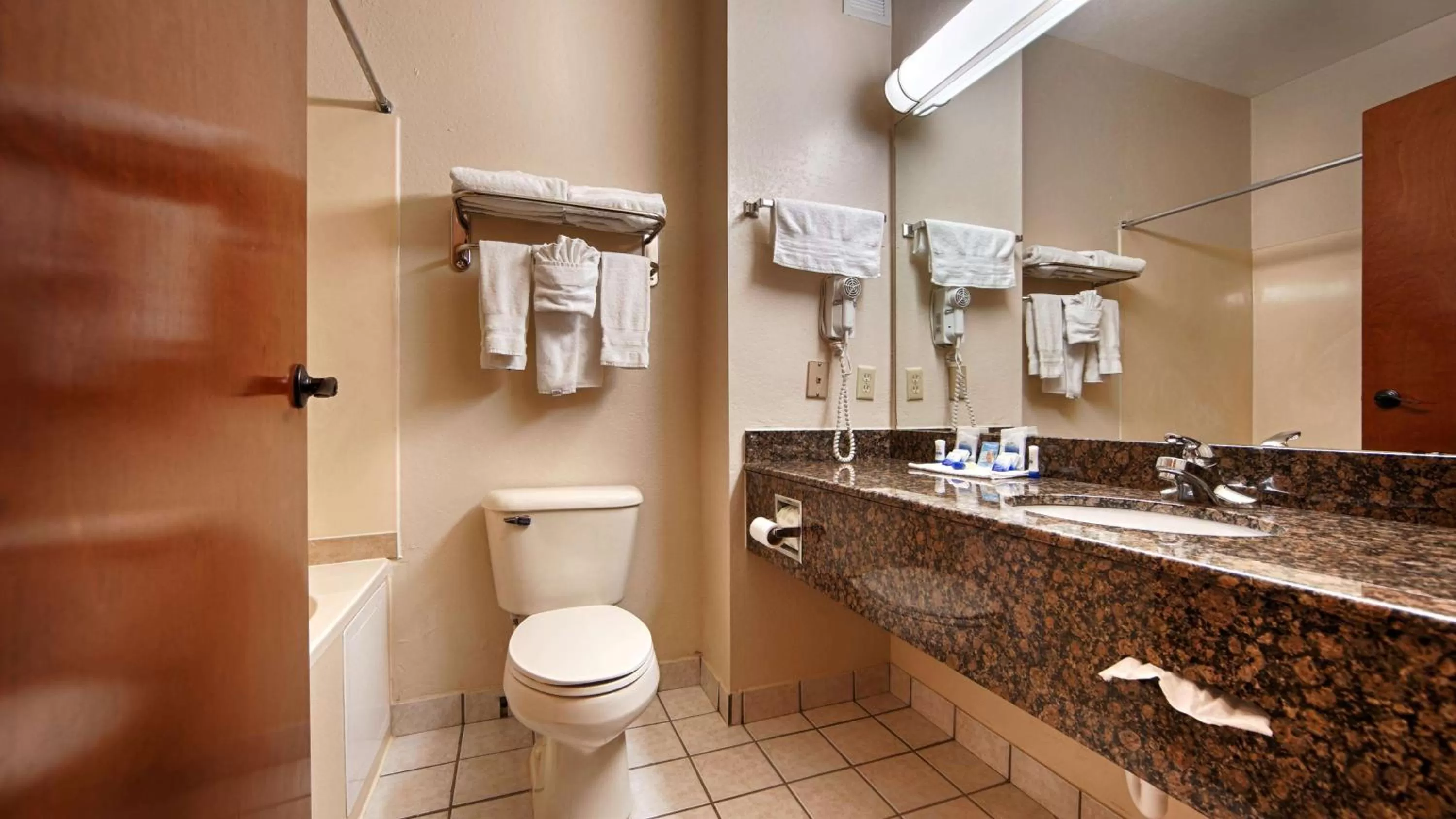 Bathroom in SureStay Plus by Best Western Edmond