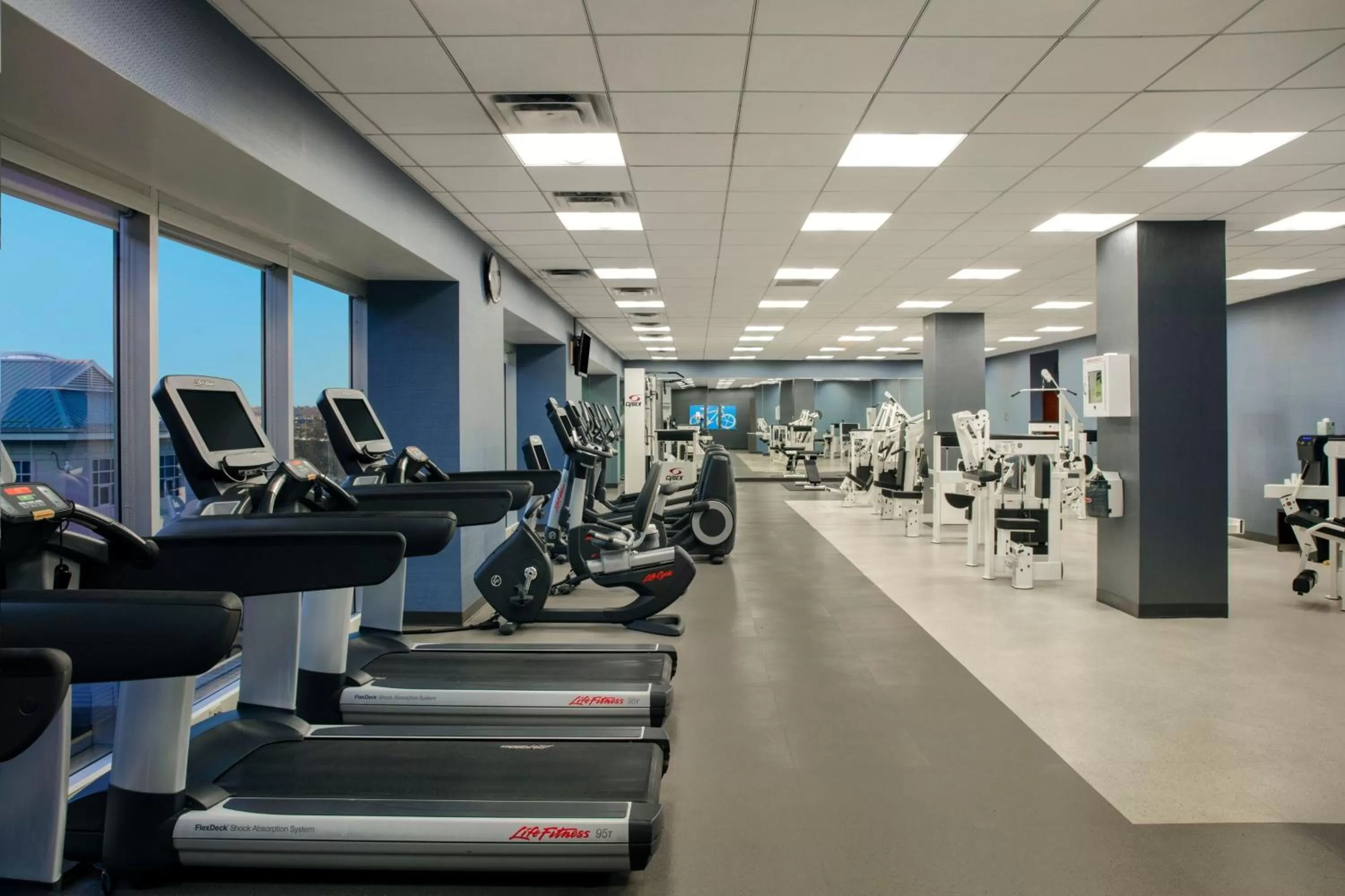 Fitness centre/facilities in Little Rock Marriott