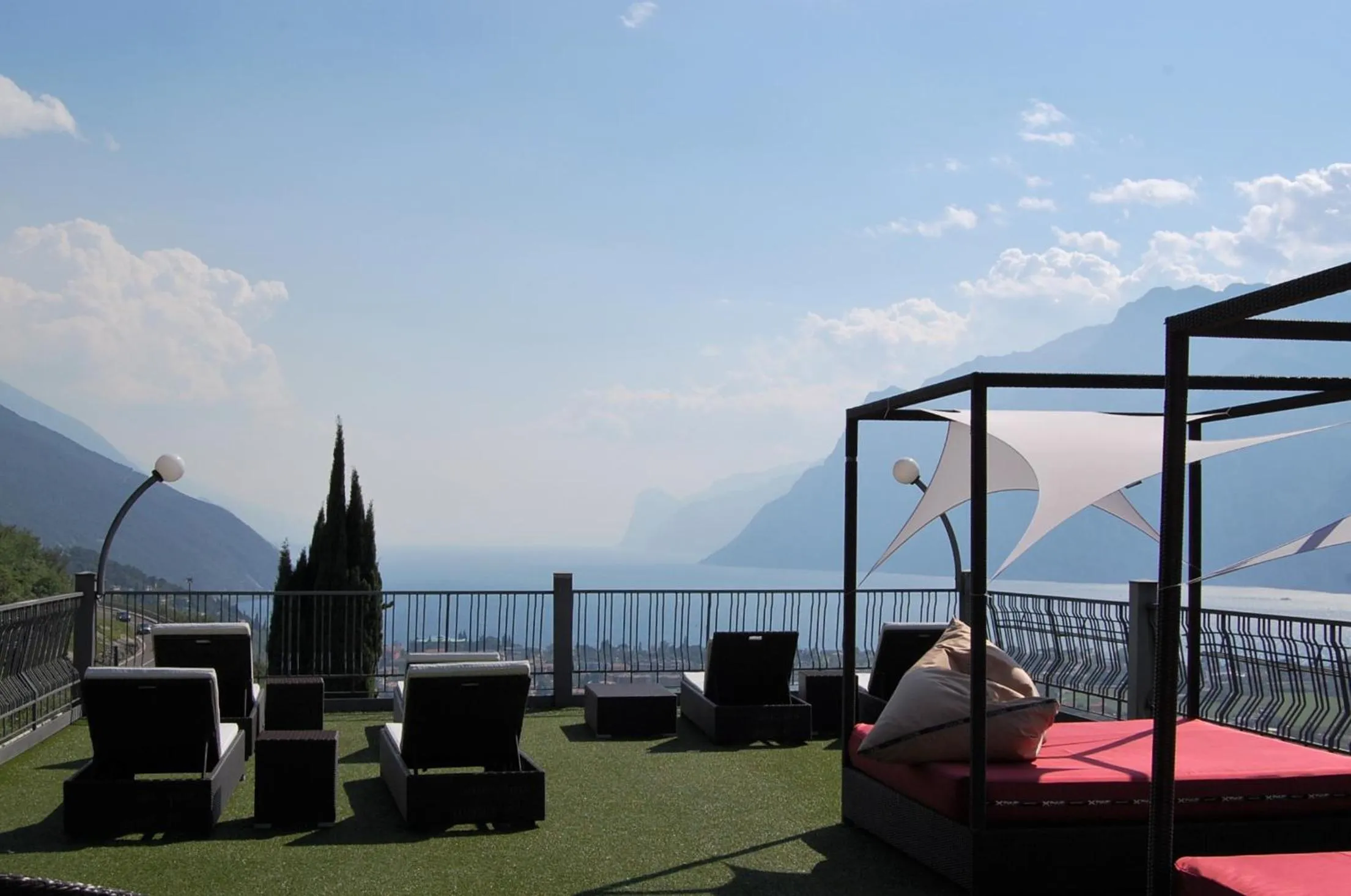 Patio in Hotel Isola Verde