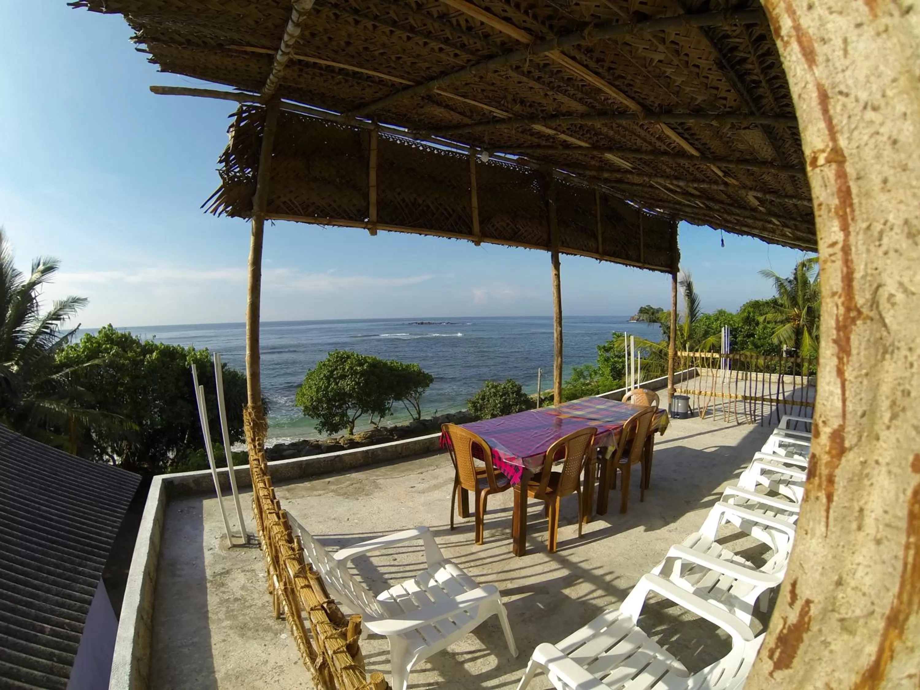 Balcony/Terrace in New Ocean Vibes Ahangama