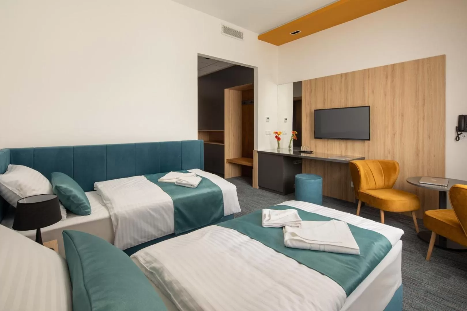 Bed in Sziget Hotel