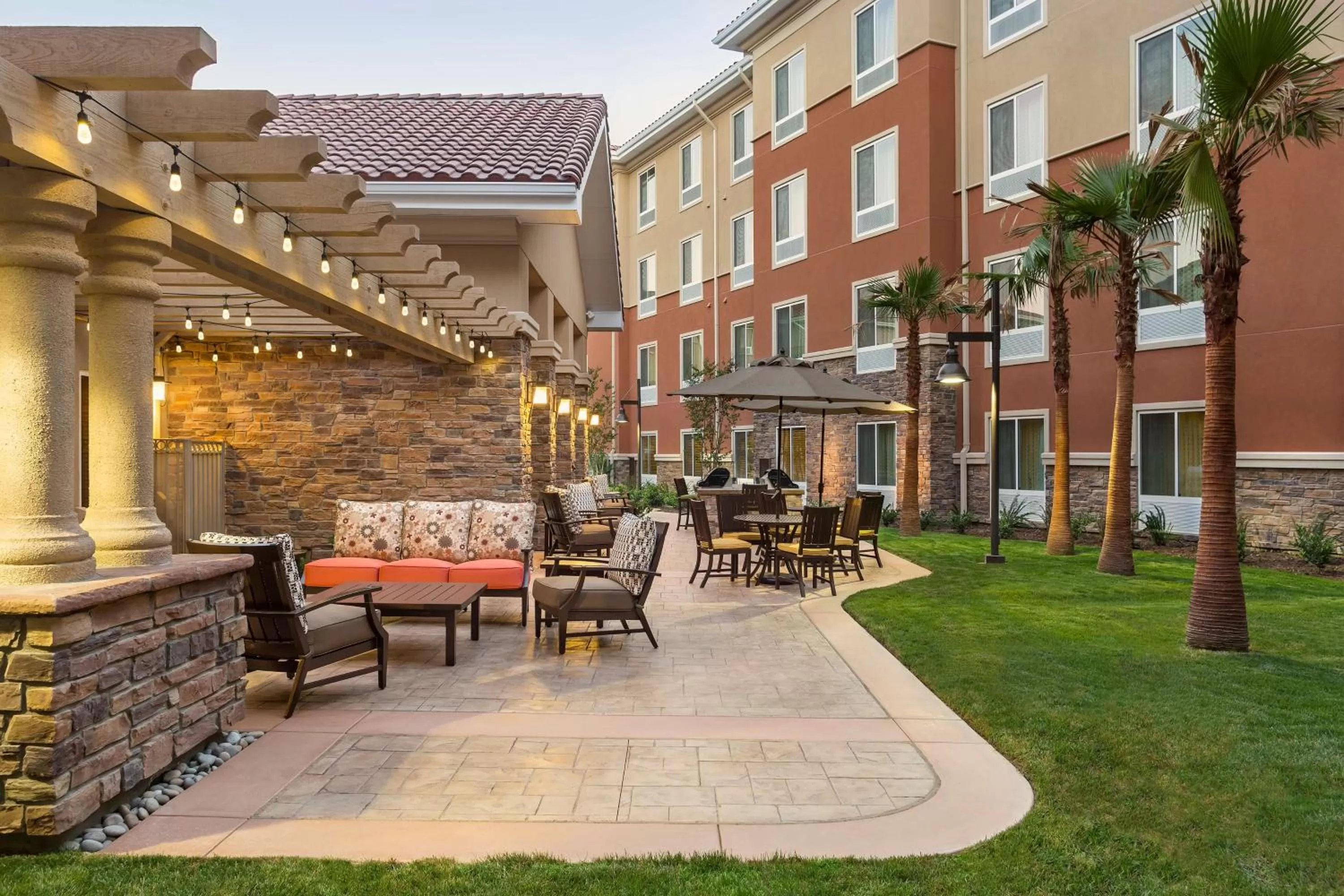 Patio in Homewood Suites by Hilton San Bernardino