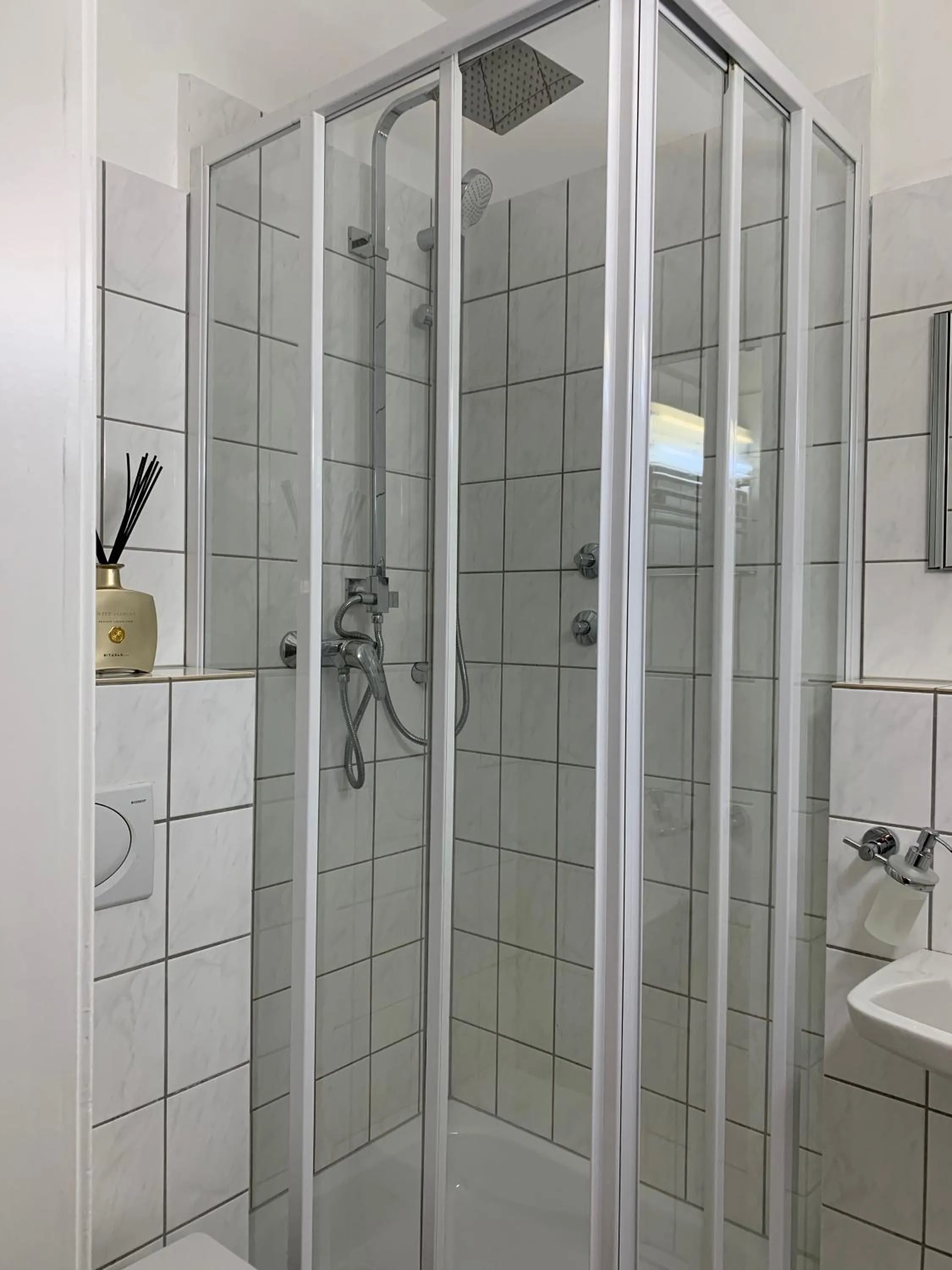 Shower in Hotel Berg