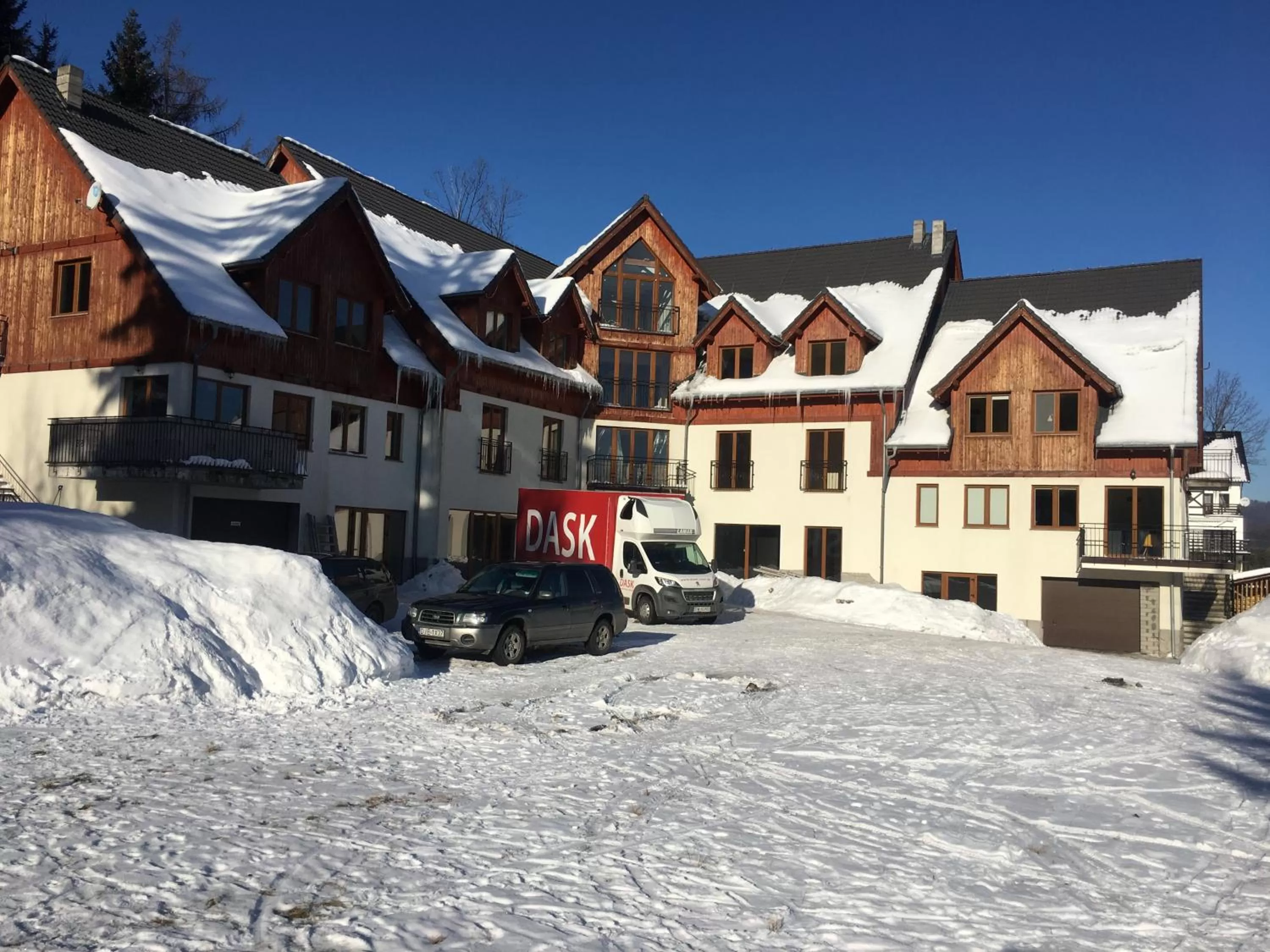 Facade/entrance in dask resort