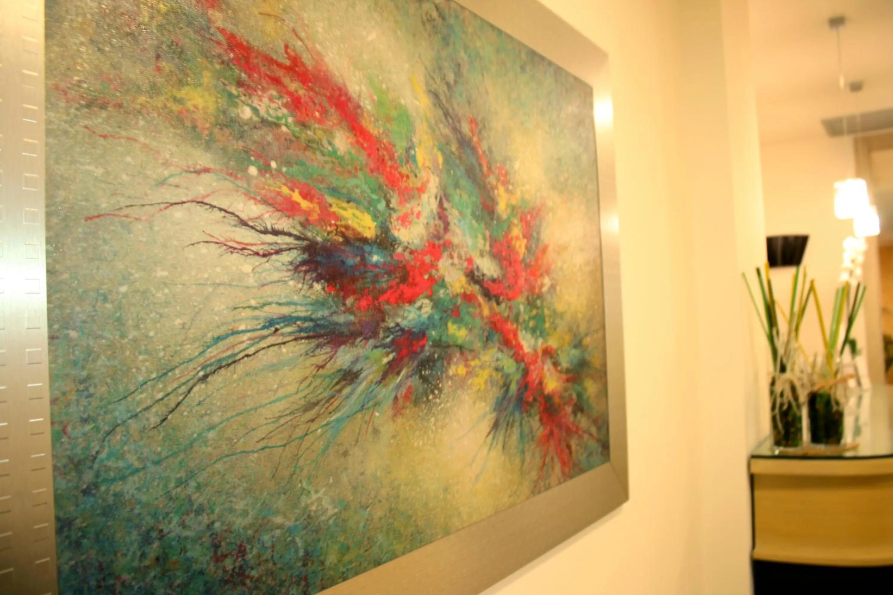 Decorative detail in Hotel Villa Cibele