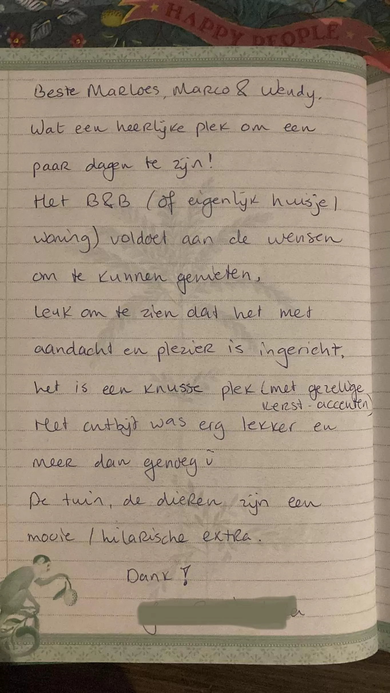 Guests in Bij de Vlaamse Schuur