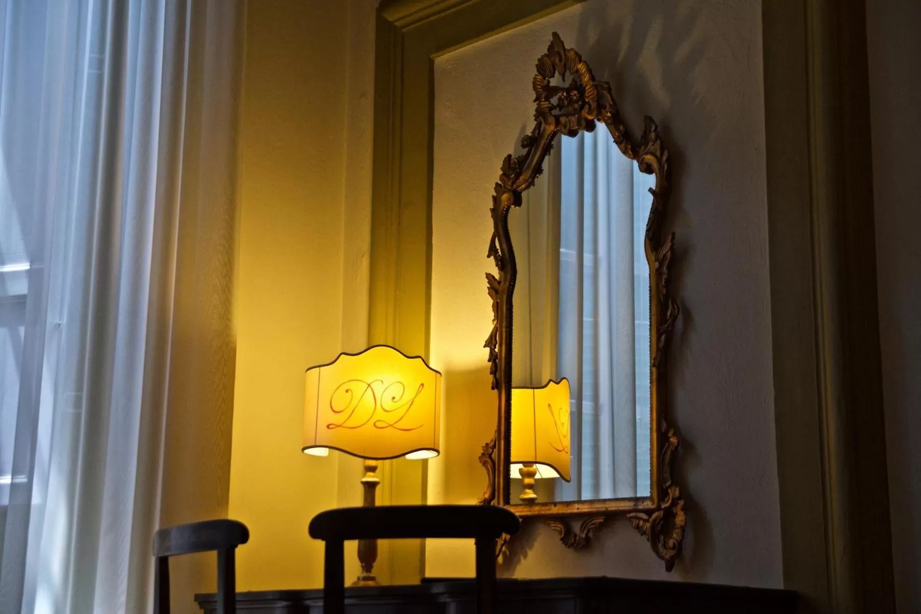 Living room in Hotel La Luna