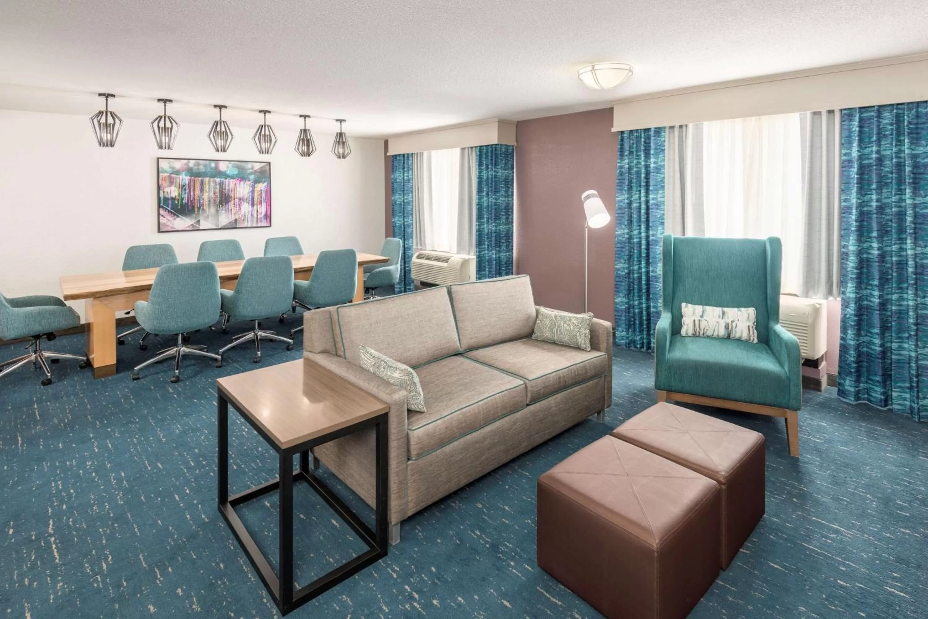 Living room in Hilton Garden Inn Lafayette/Cajundome