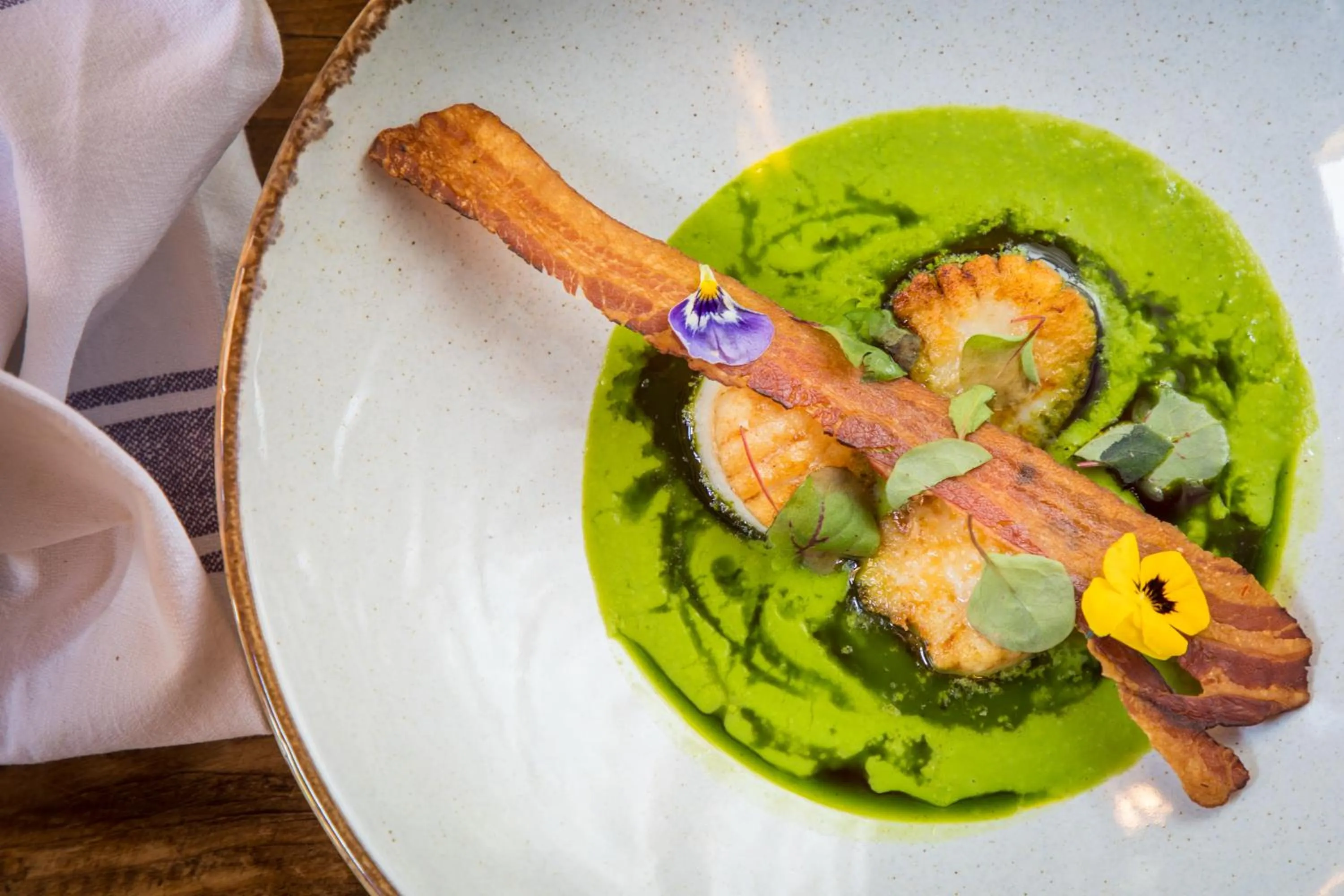 Food close-up in The Frogmill Hotel