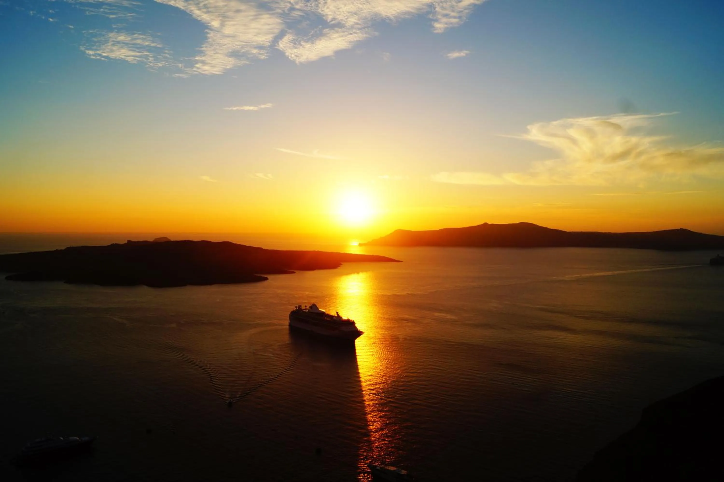 Summer in Loucas on the Cliff