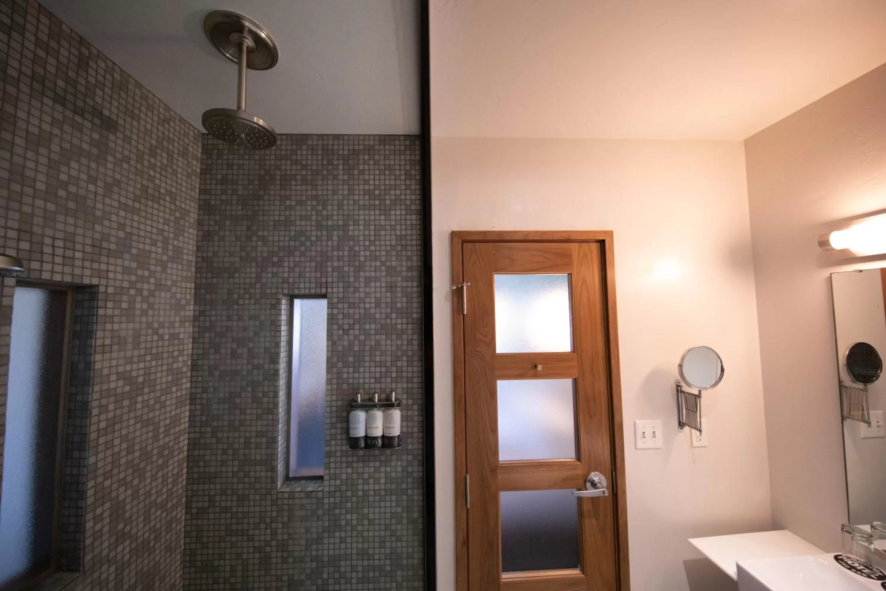 Shower in Modern Hotel