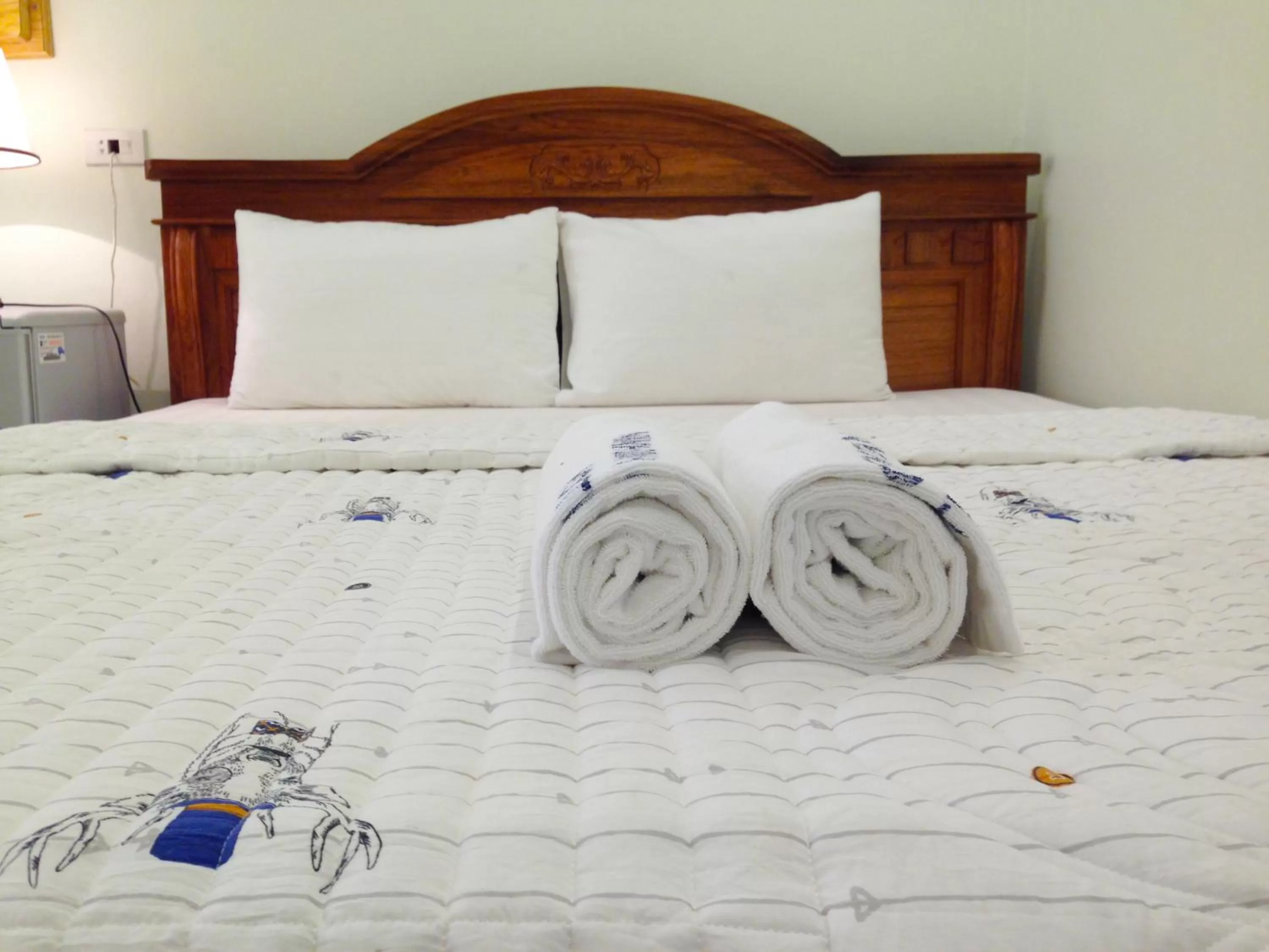 Bed in Ninh Binh Central Hotel