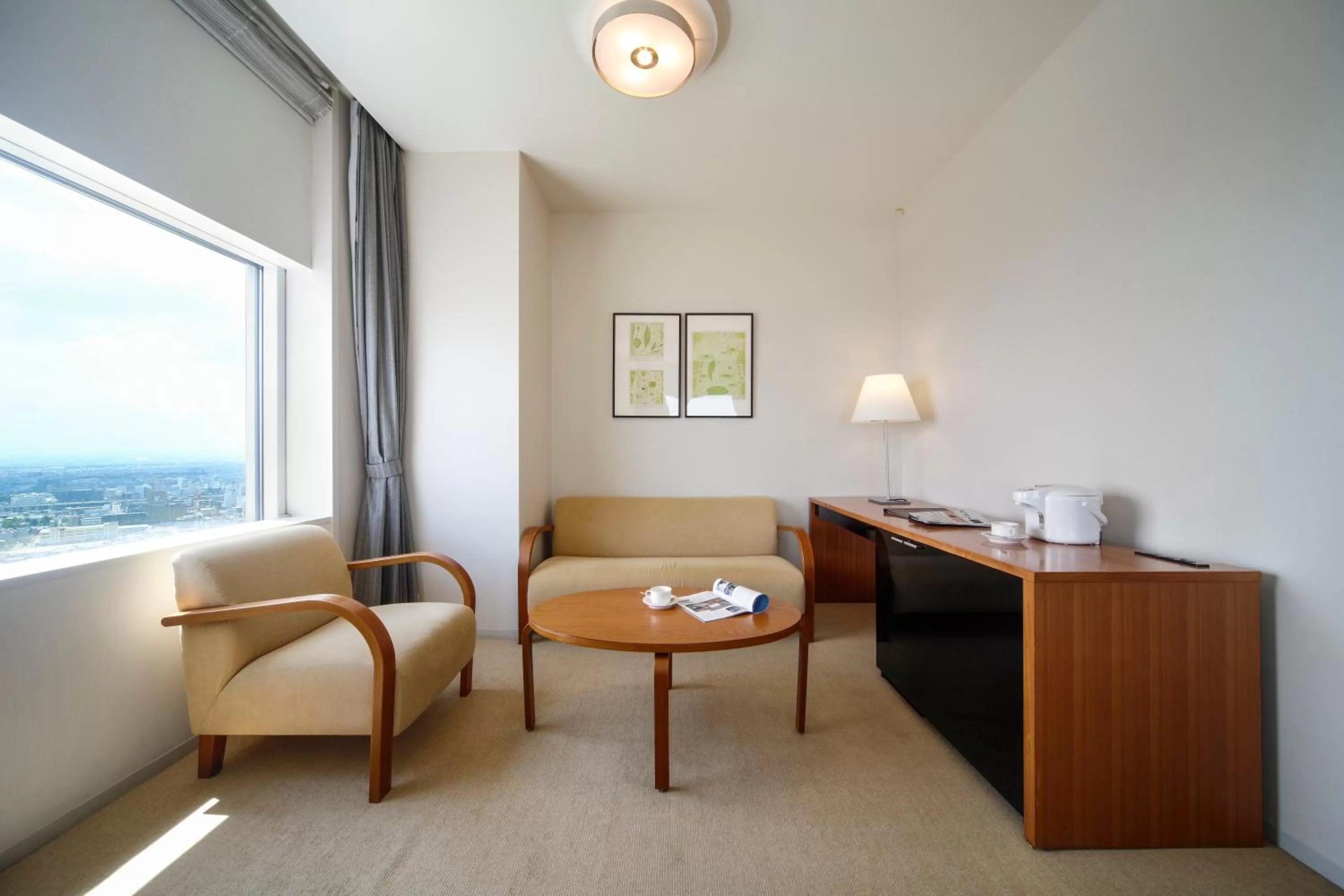 Living room in Hotel Nikko Niigata