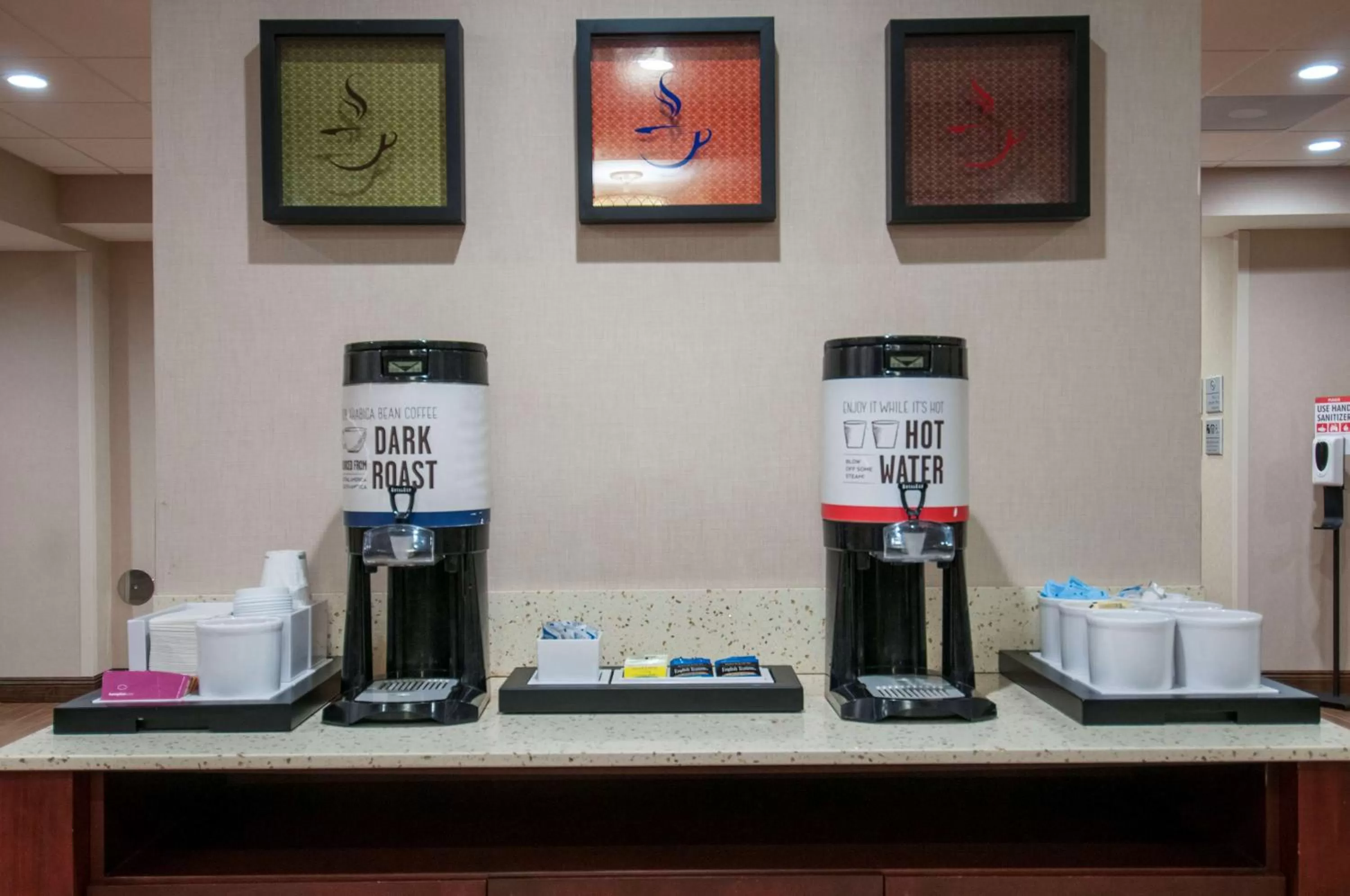 Breakfast in Hampton Inn Opelousas