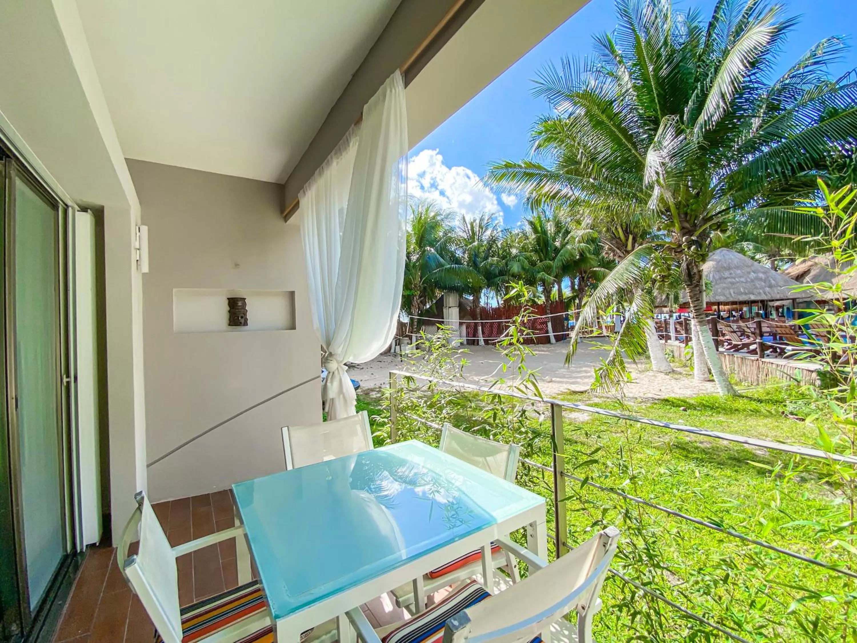 Garden view in Maia Suites Cozumel