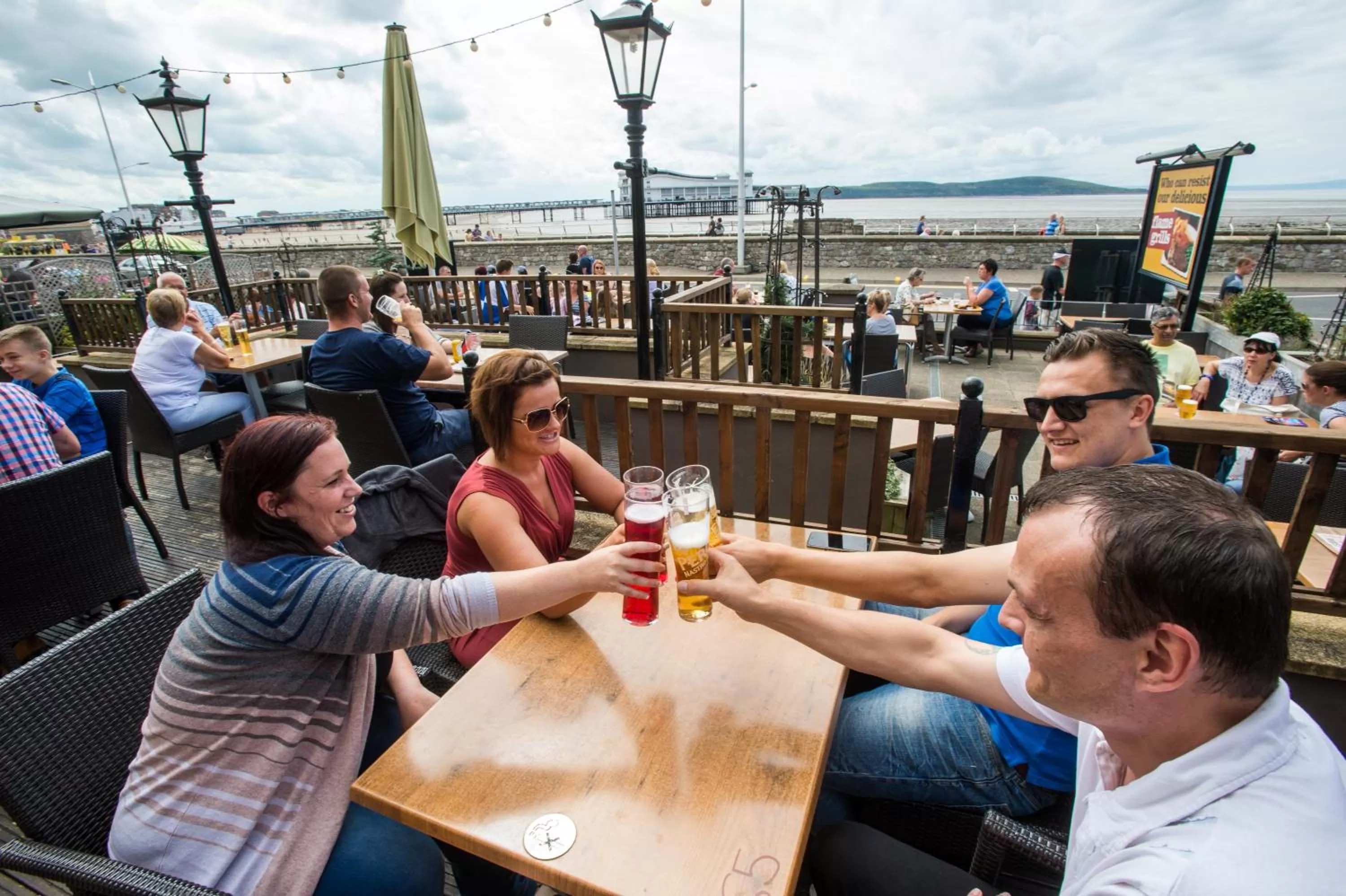 Balcony/Terrace in Old Colonial, Weston-Super-Mare by Marston's Inns