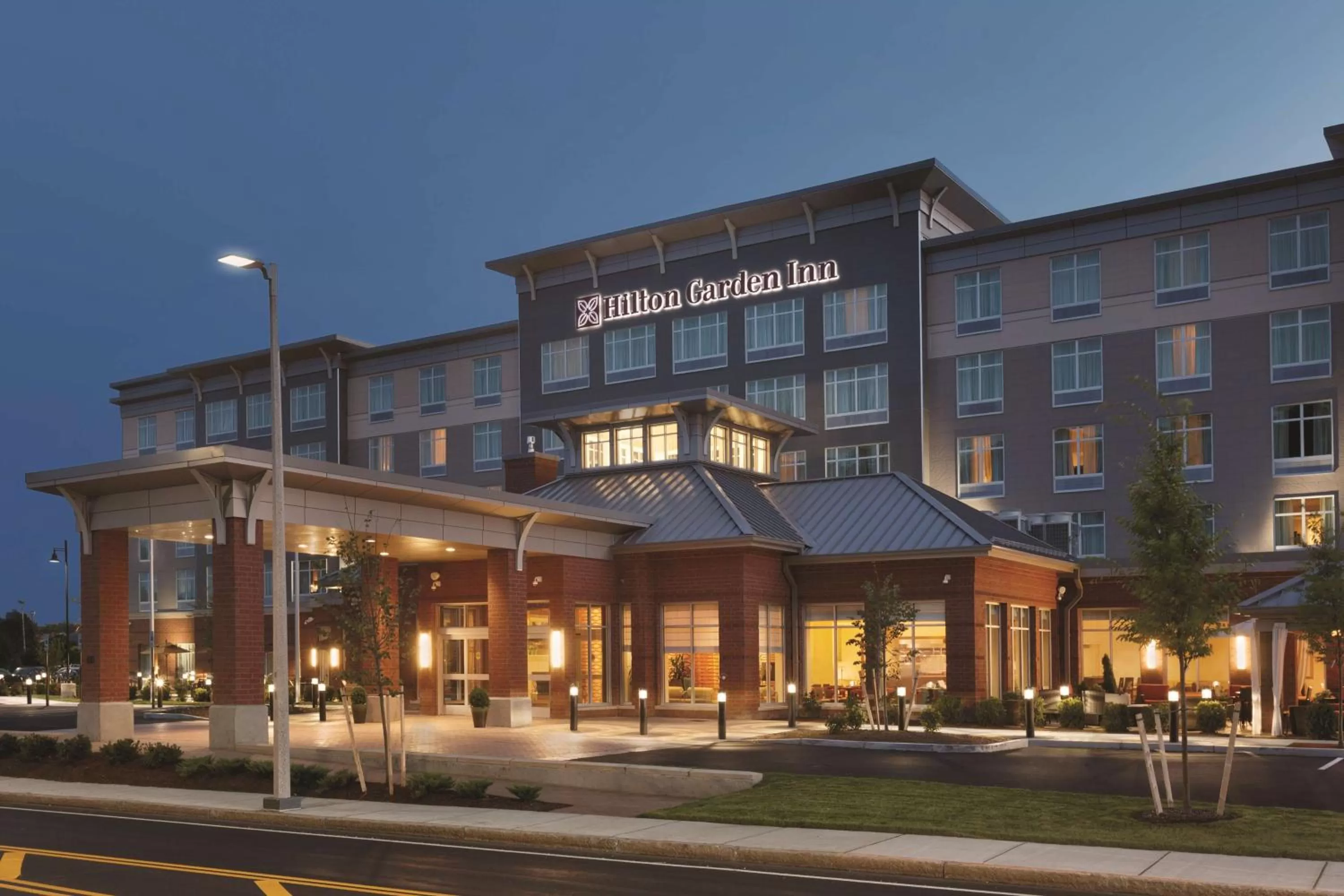 Property building in Hilton Garden Inn Boston Logan Airport