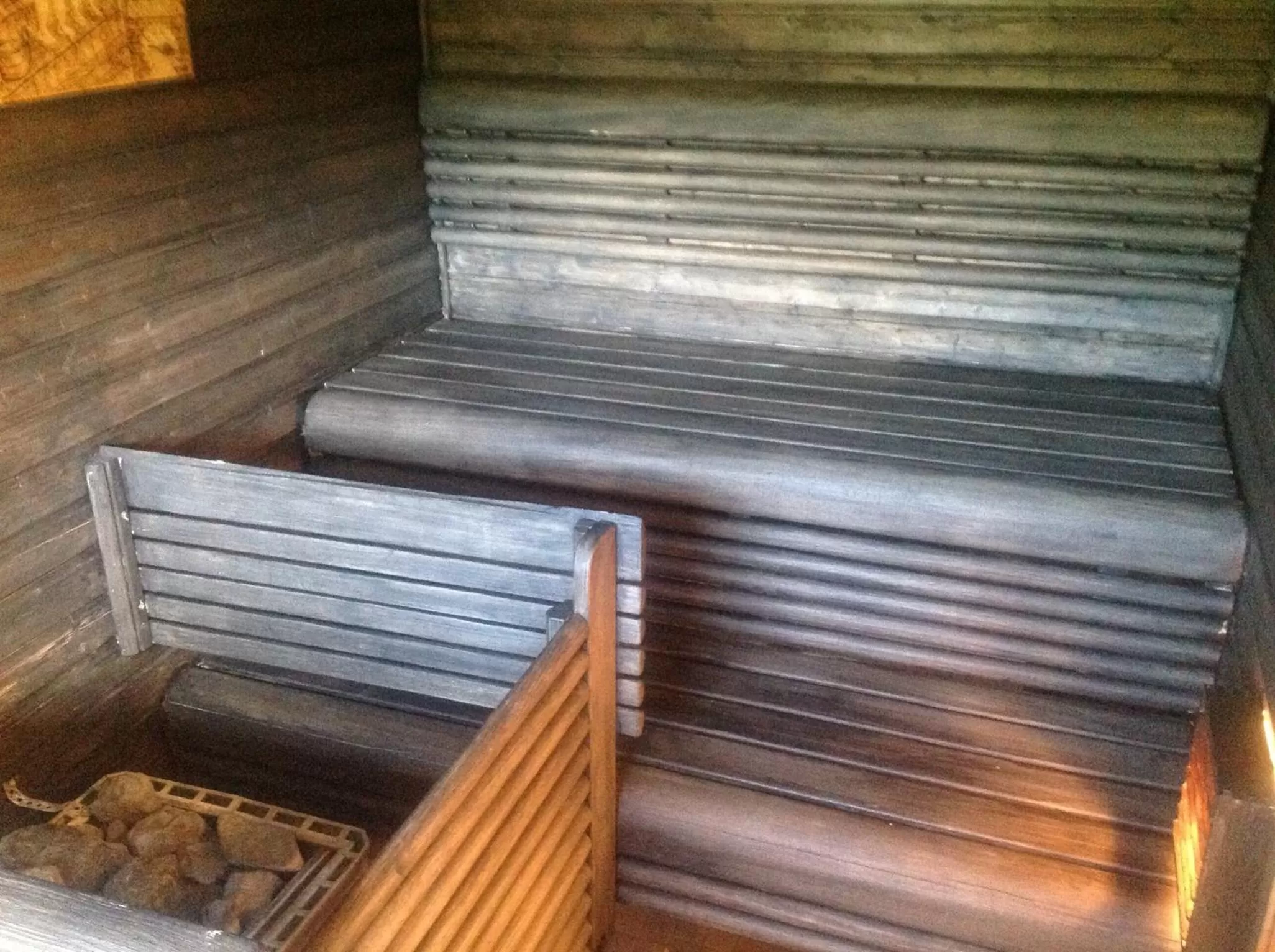 Sauna in Hotel Yöpuu