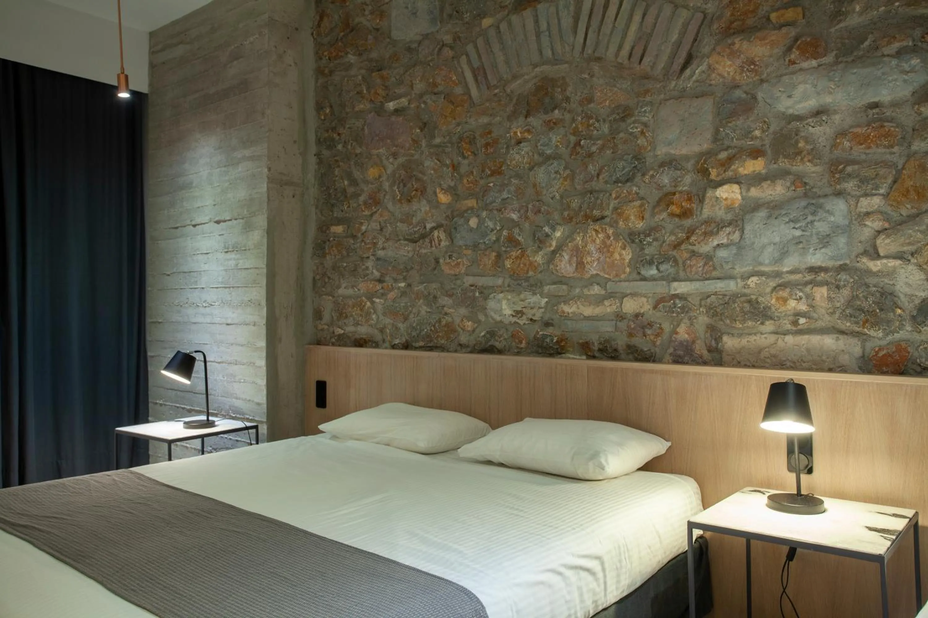 Bed in Art Suites Korai