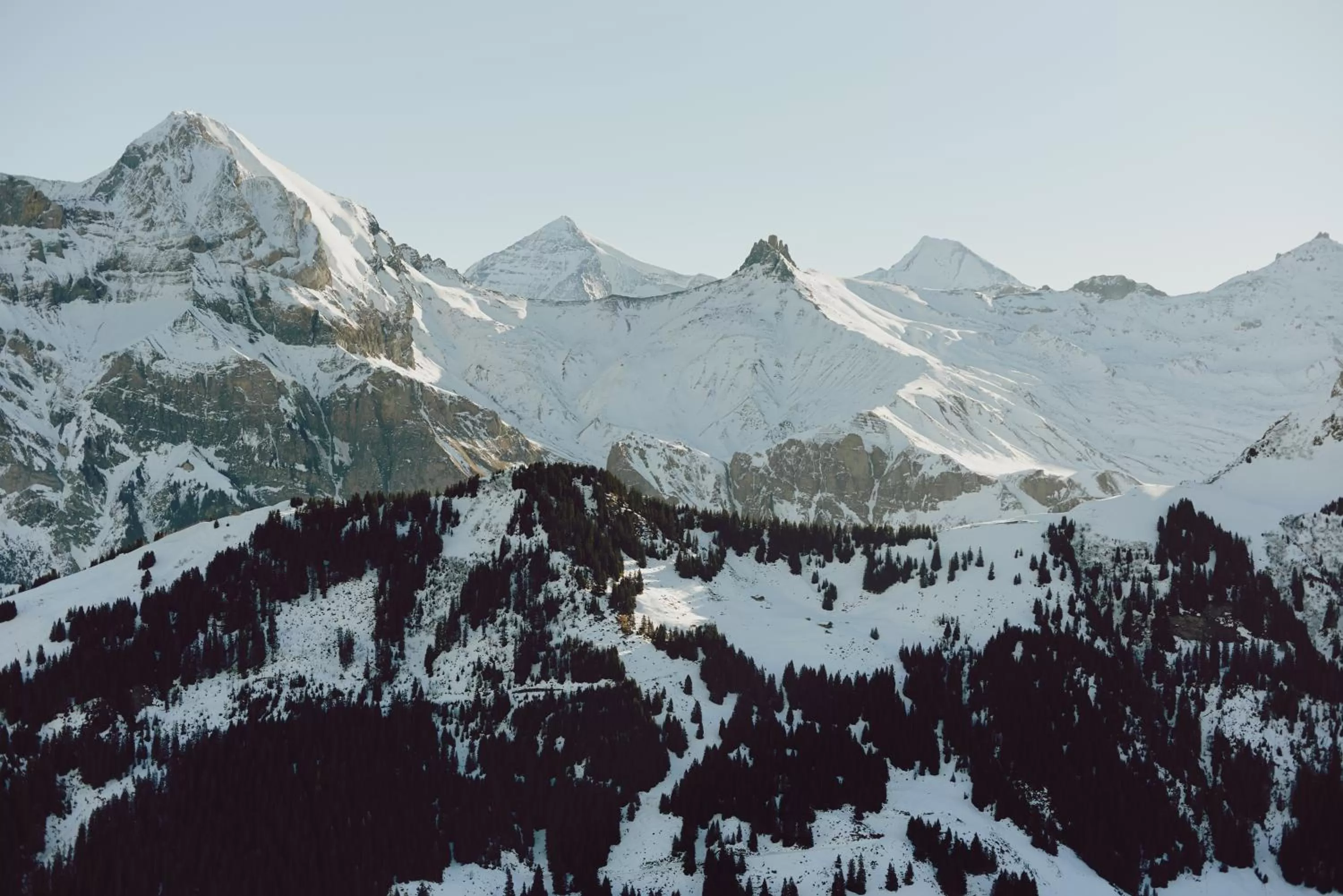 Mountain view in The Cambrian